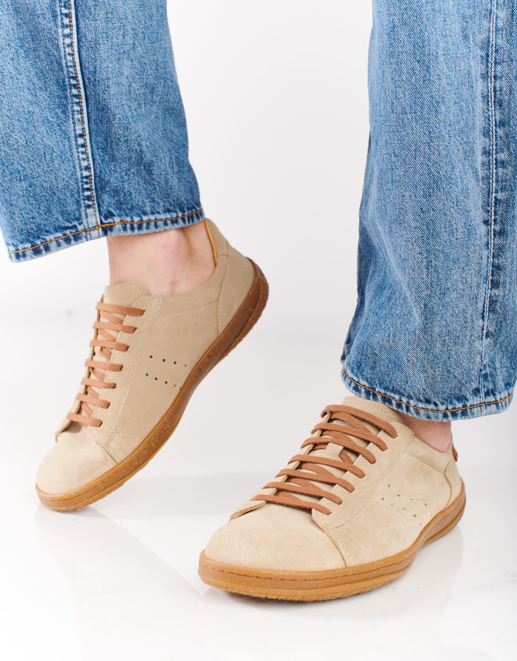 נעלי גברים - El Naturalista - נעליים מעור AMAZONAS - בז'2