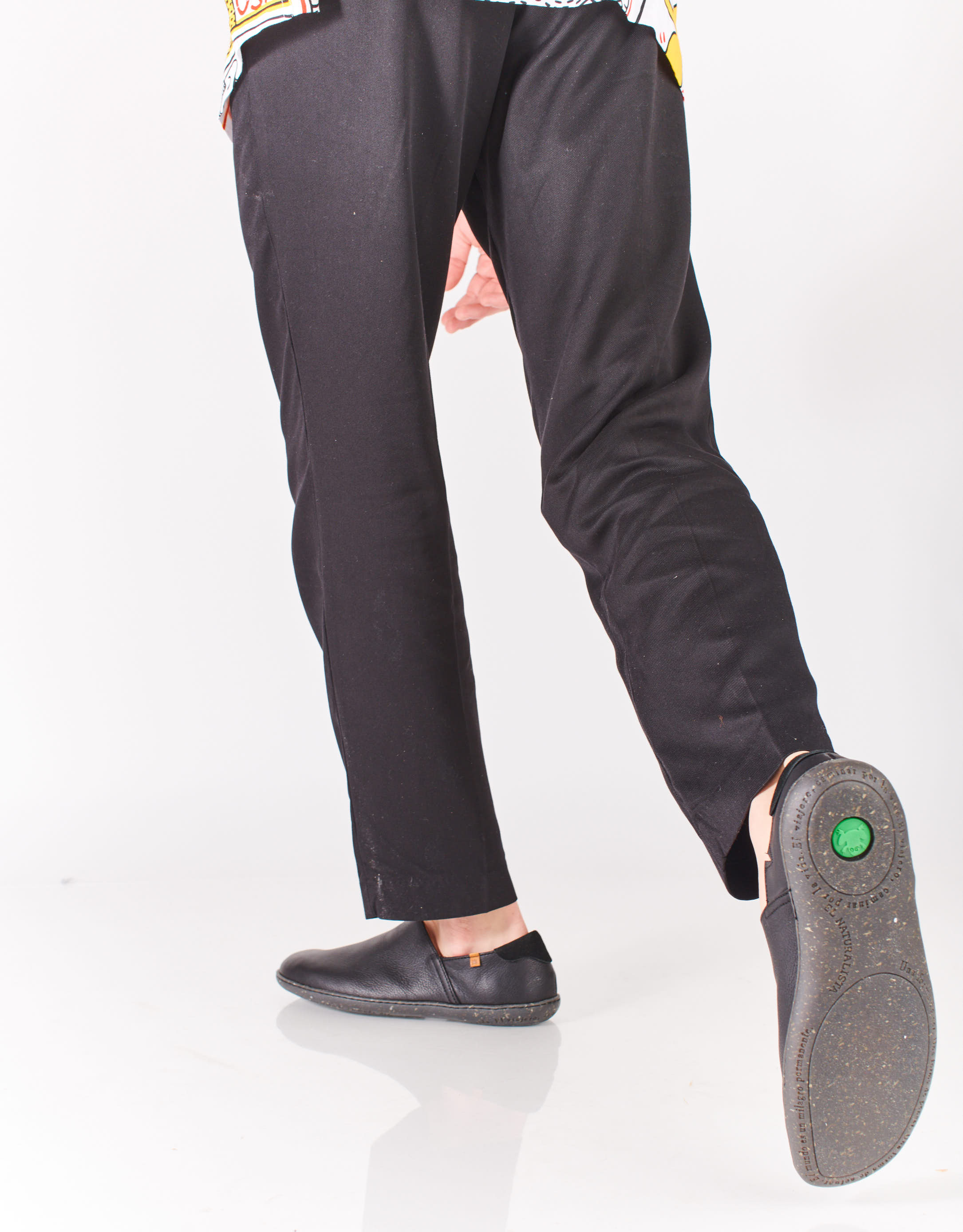 נעלי גברים - El Naturalista - נעלי עור EL VIAJERO - שחור4