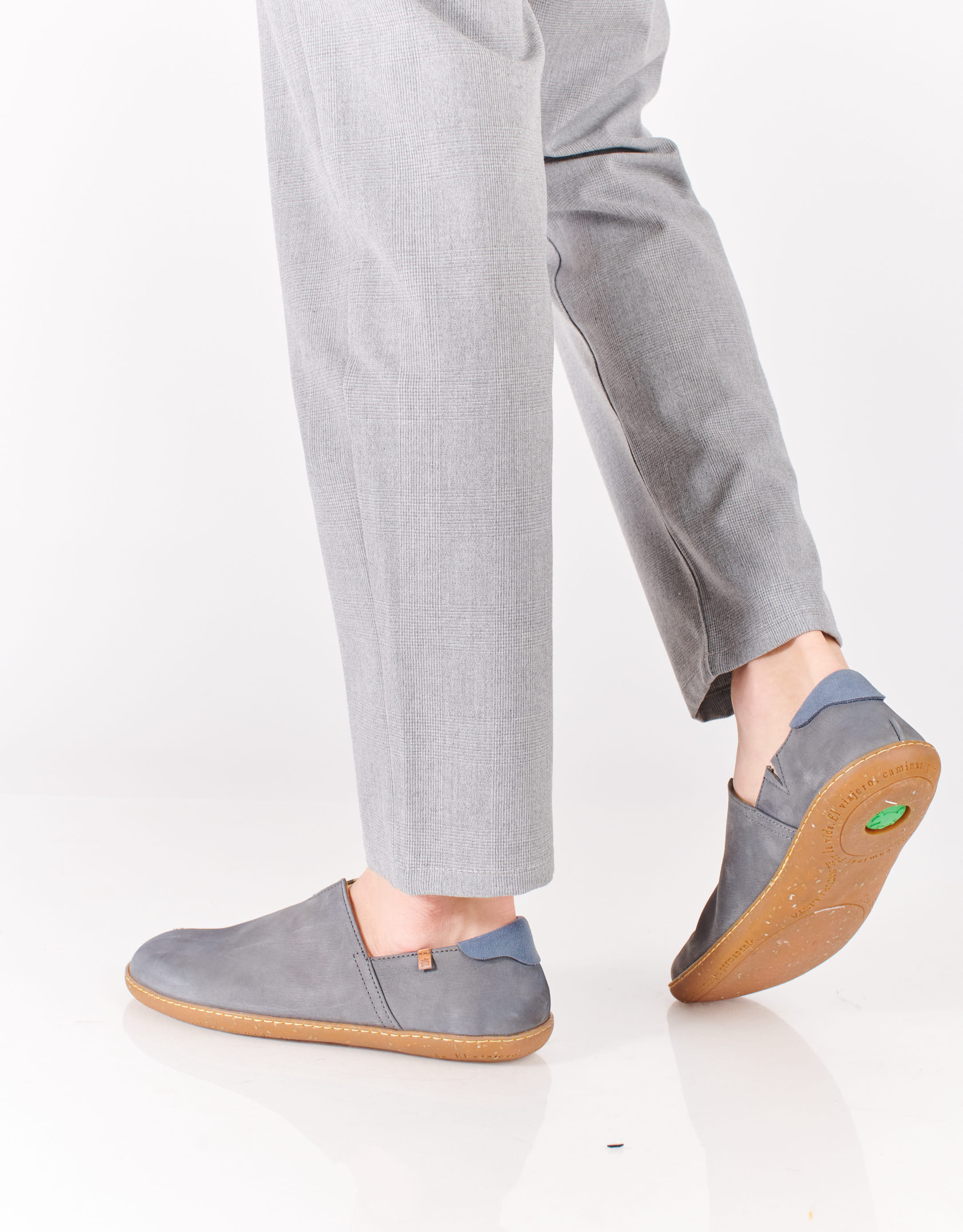 נעלי גברים - El Naturalista - נעלי עור EL VIAJERO - כחול4