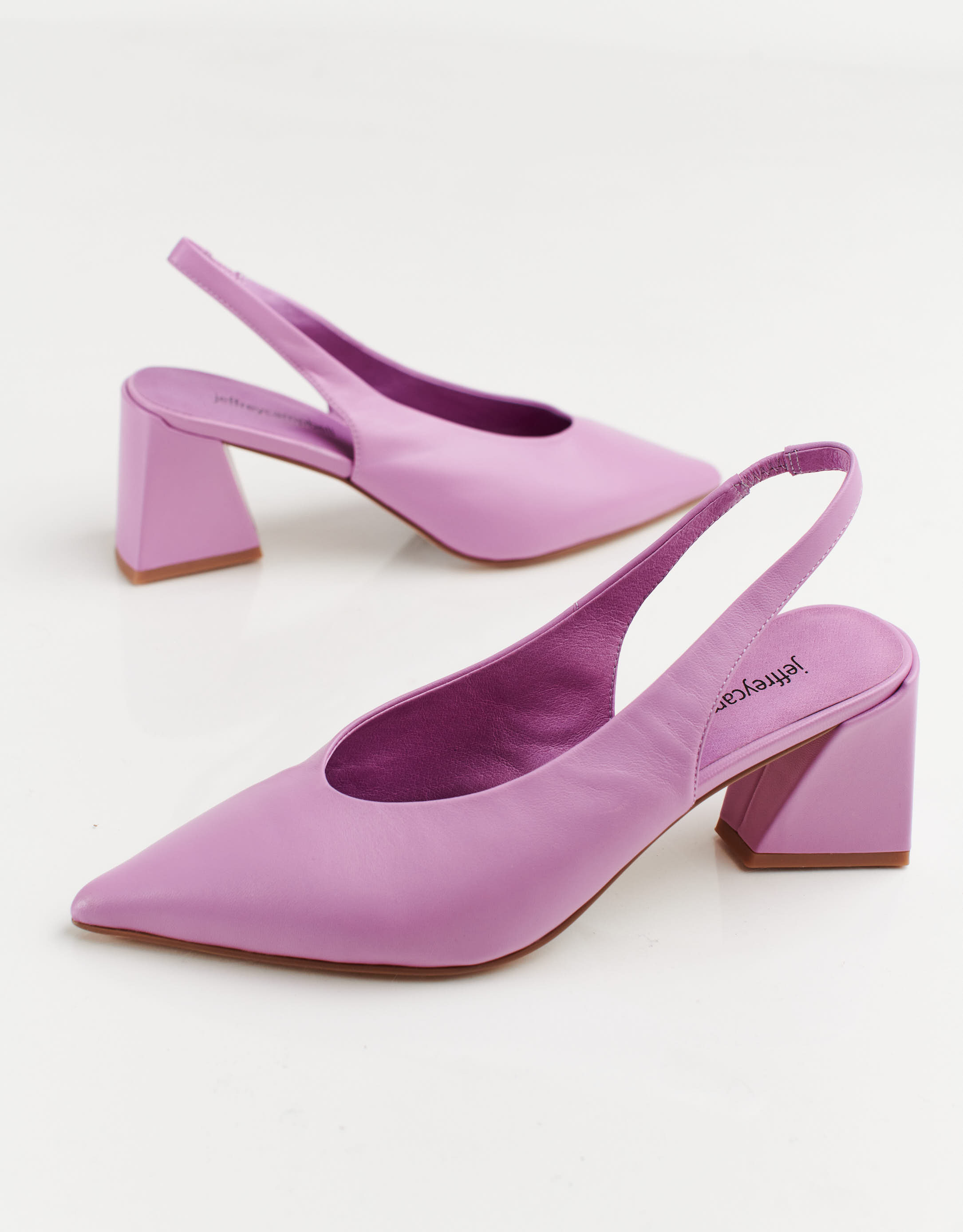 נעלי נשים - Jeffrey Campbell - נעלי סירה עם עקב ANARCHIA - לילך2