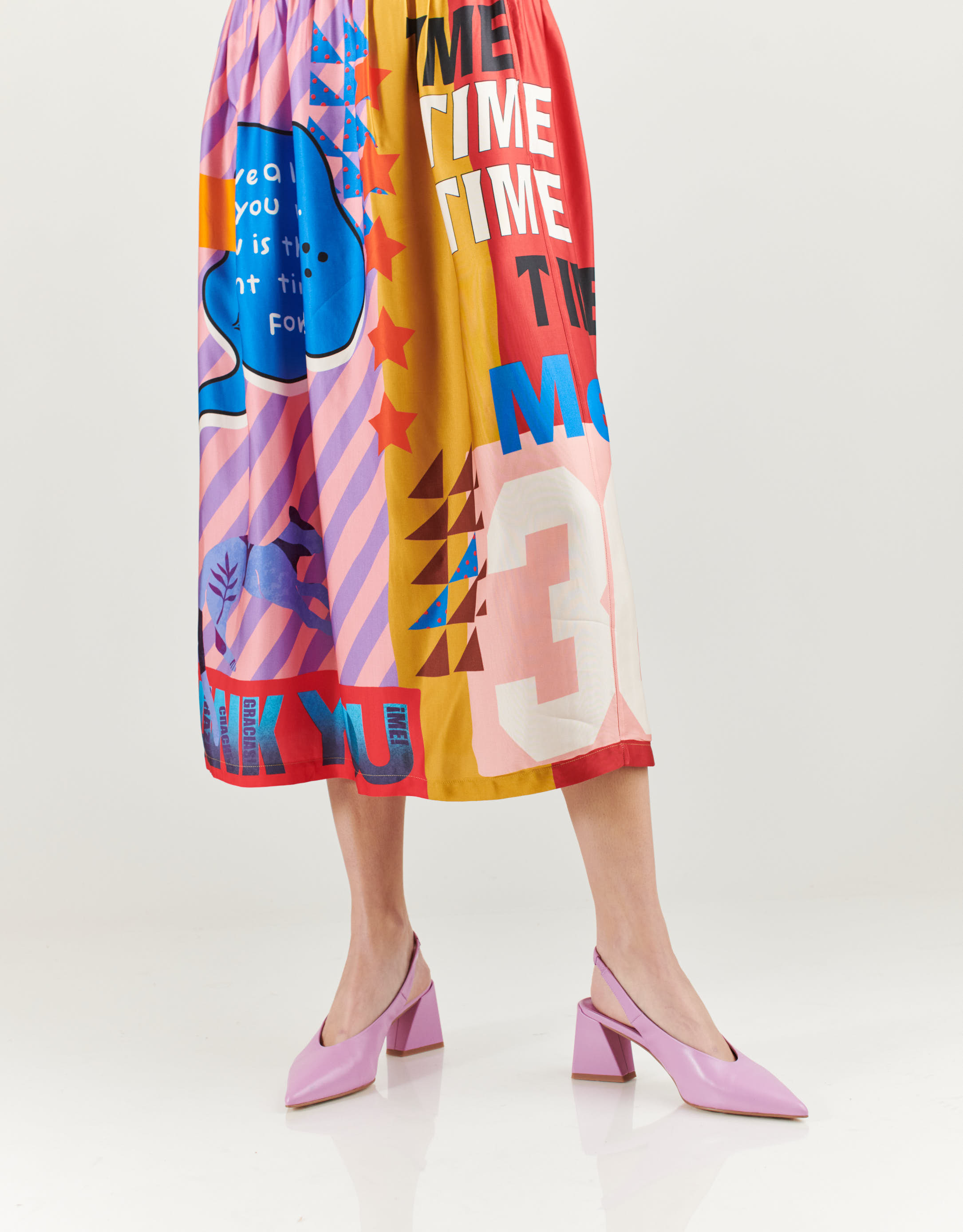 נעלי נשים - Jeffrey Campbell - נעלי סירה עם עקב ANARCHIA - לילך4