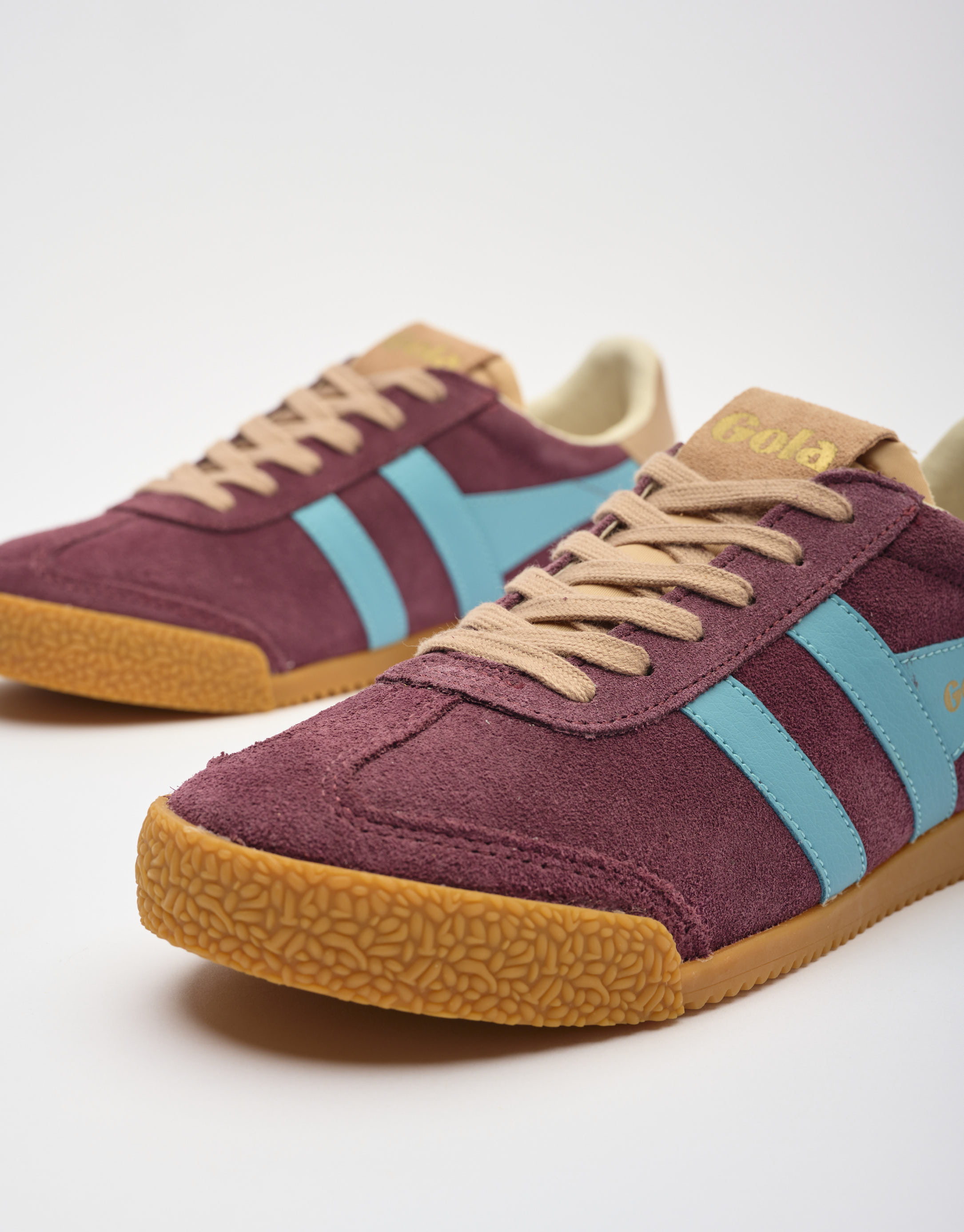 נעלי נשים - Gola - סניקרס ELAN צבעוני - בורדו1