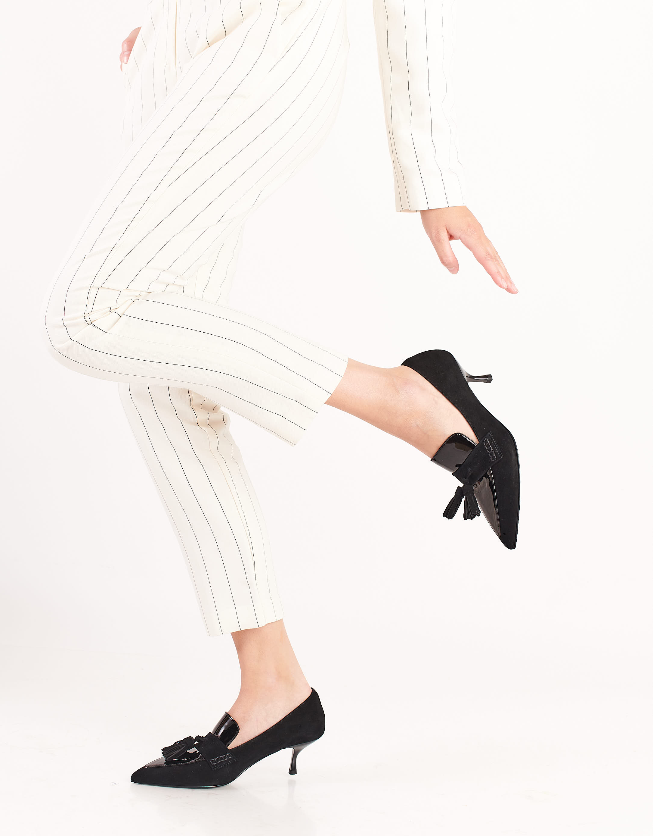 נעלי נשים - Jeffrey Campbell - נעלי סירה LITERAL - שחור3