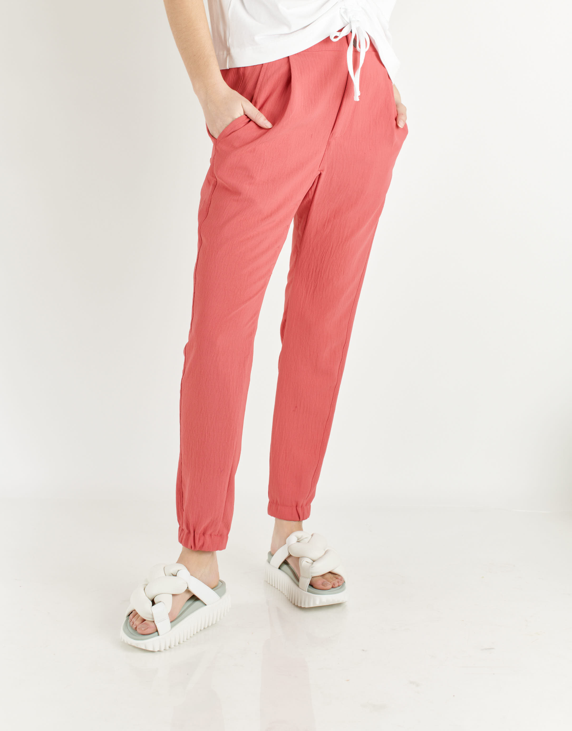 נעלי נשים - 4CCCCEES - כפכפים WAFFO PRETZEL - לבן3