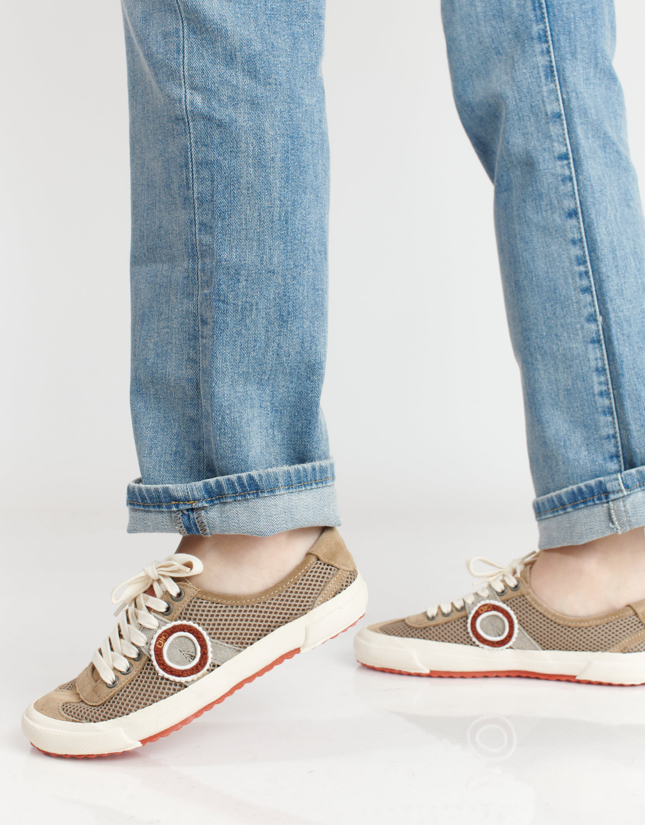 נעלי נשים - Aro - סניקרס RUNA - חום בהיר3