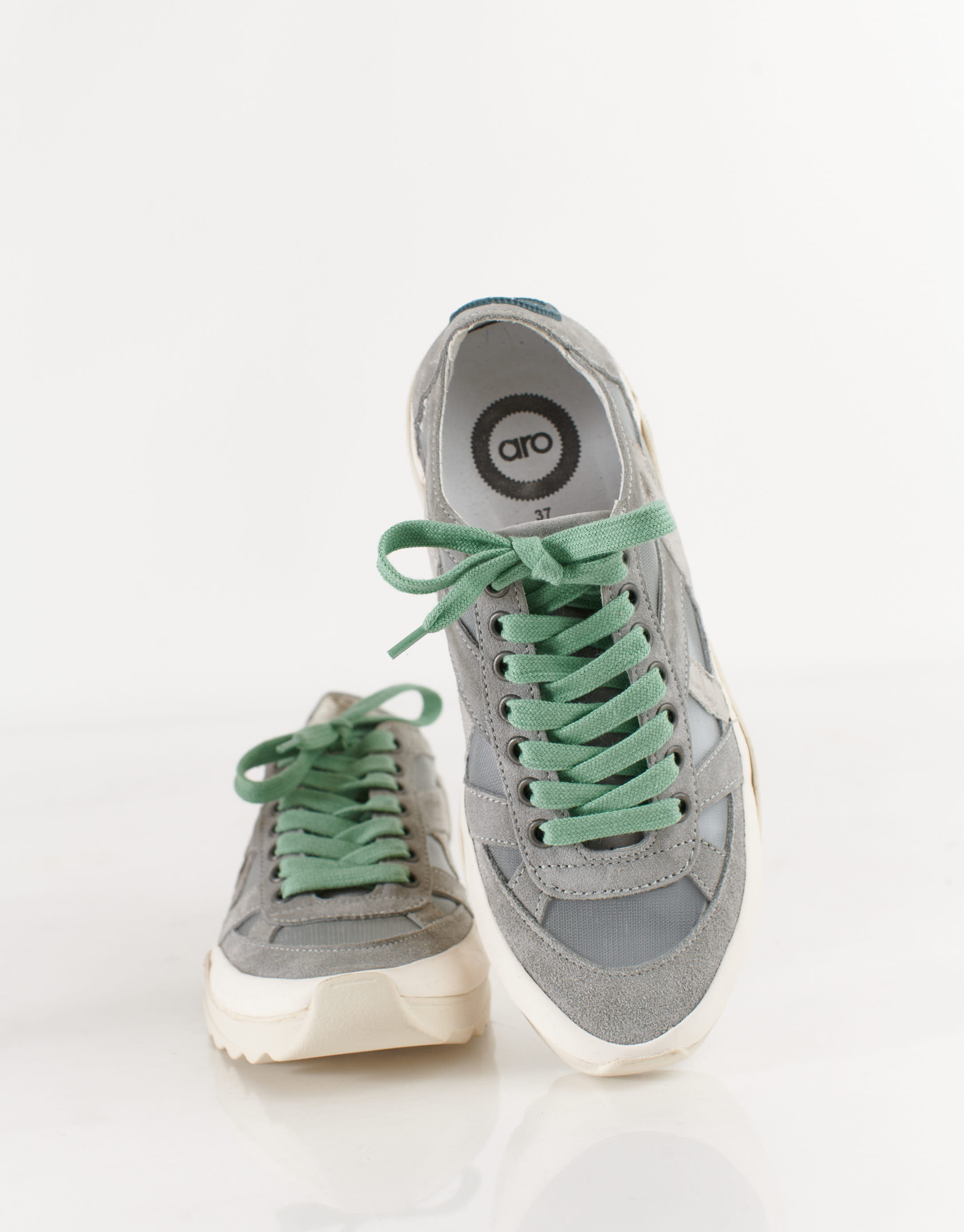 נעלי נשים - Aro - סניקרס רשת LEEN - אפור2