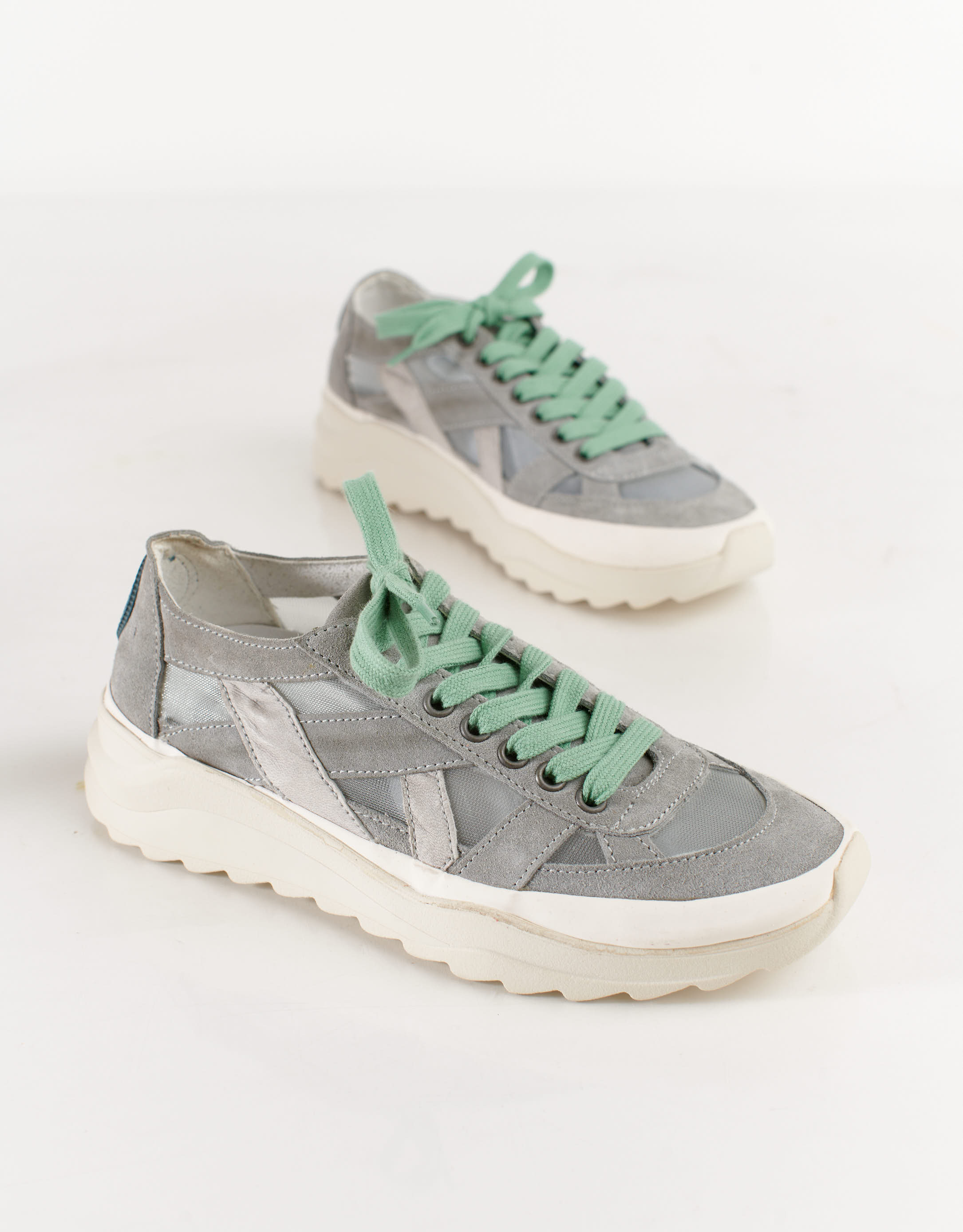 נעלי נשים - Aro - סניקרס רשת LEEN - אפור4