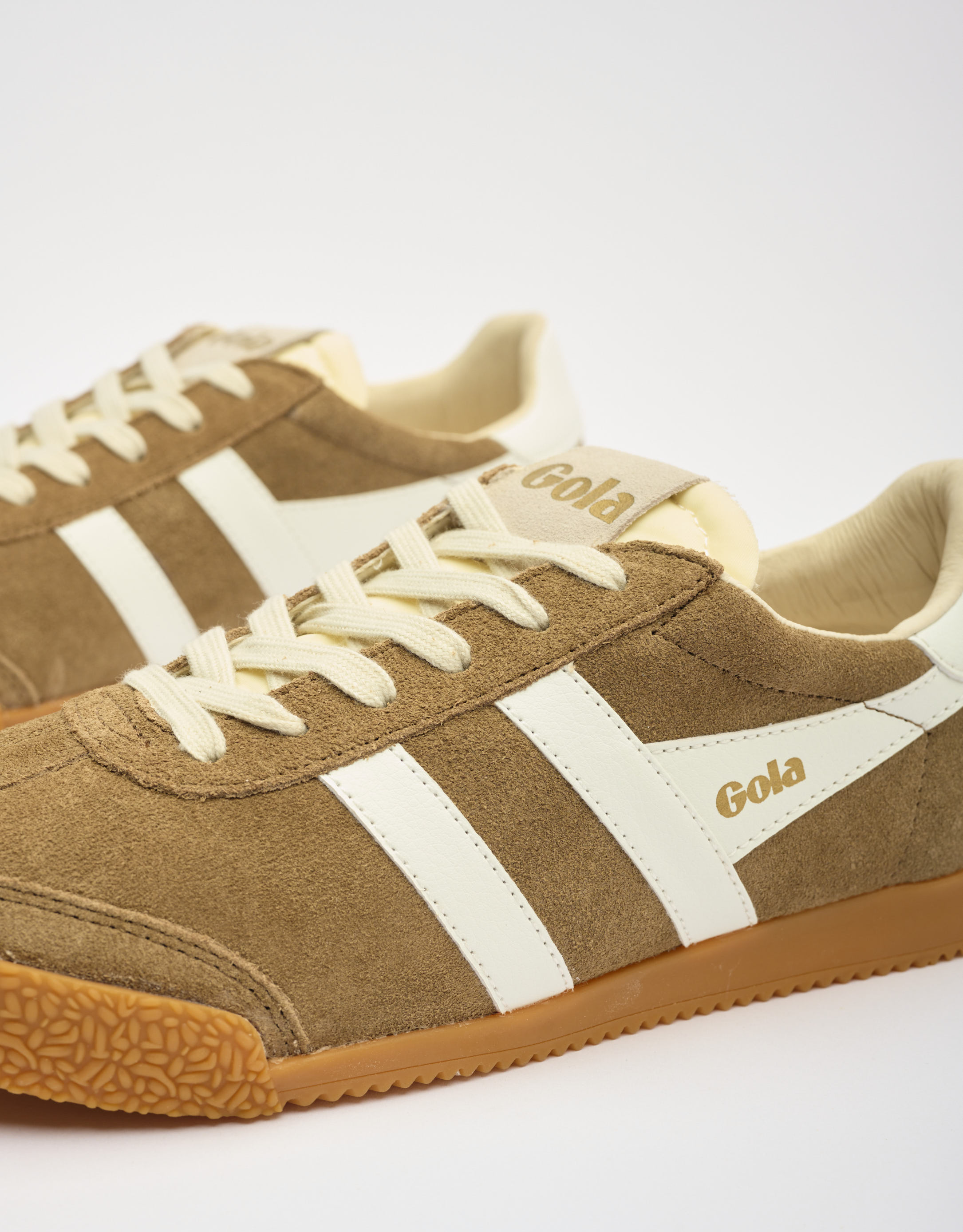 נעלי נשים - Gola - סניקרס ELAN - חום בהיר2