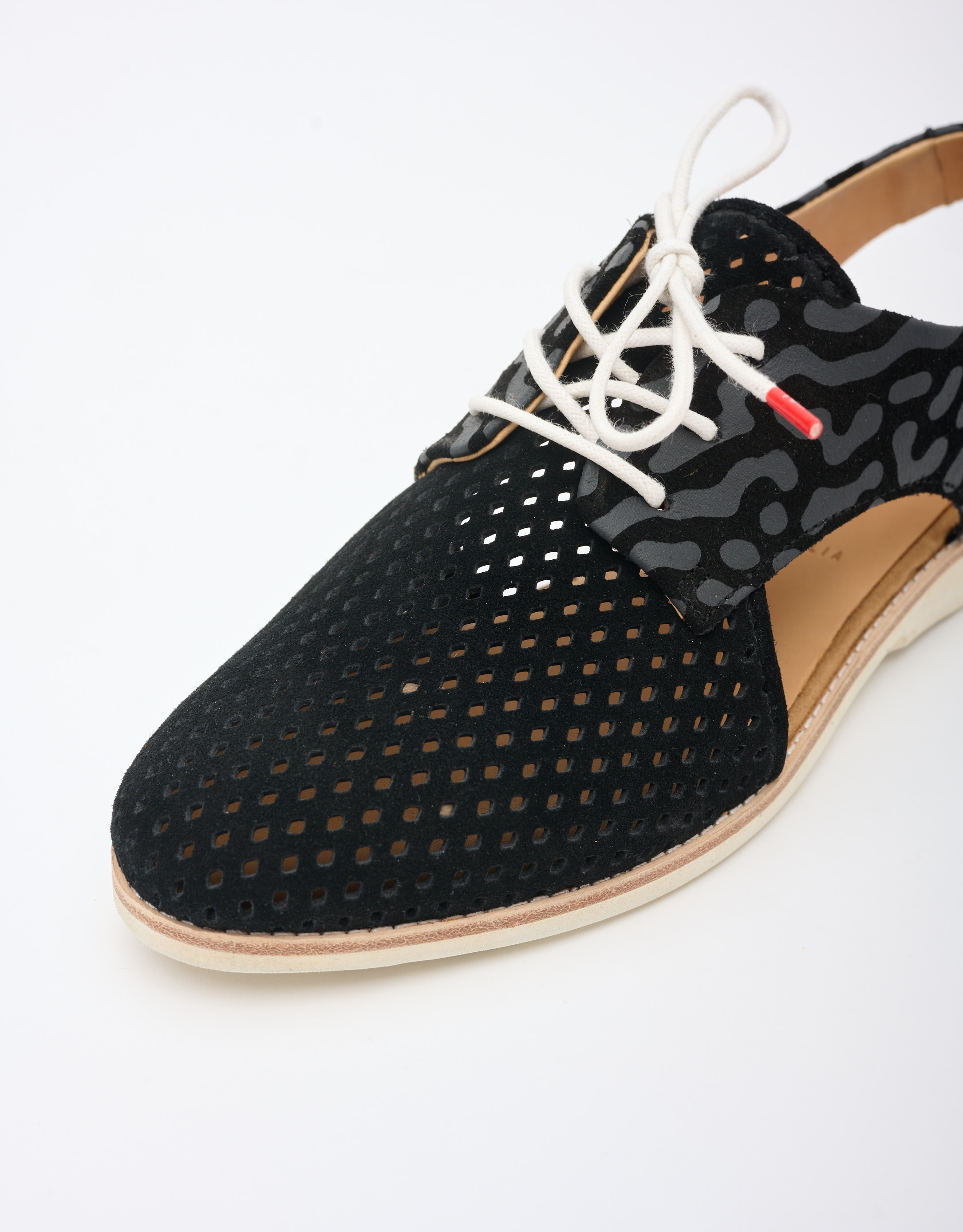 נעלי נשים - Rollie - סנדלים משולבים SLINGBACK - שחור2