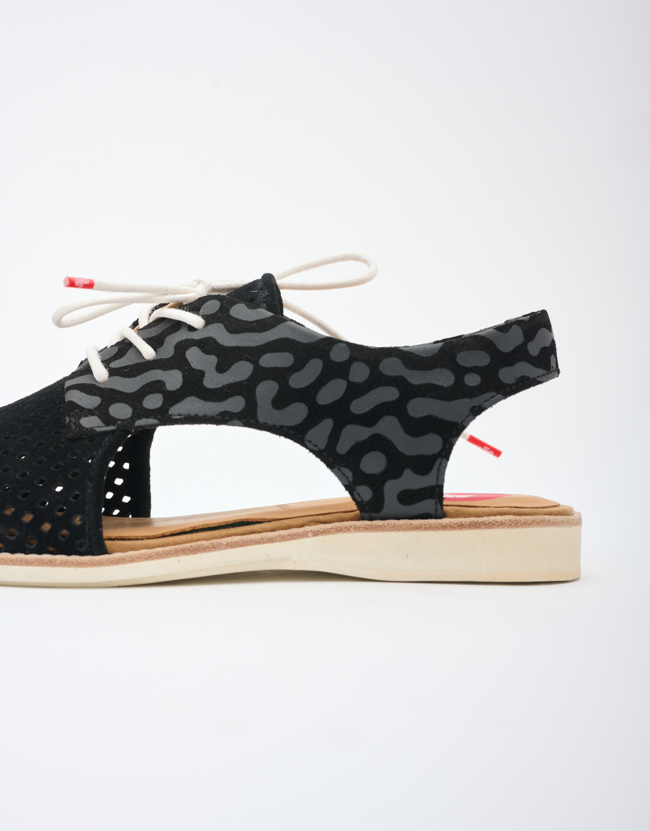 נעלי נשים - Rollie - סנדלים משולבים SLINGBACK - שחור3