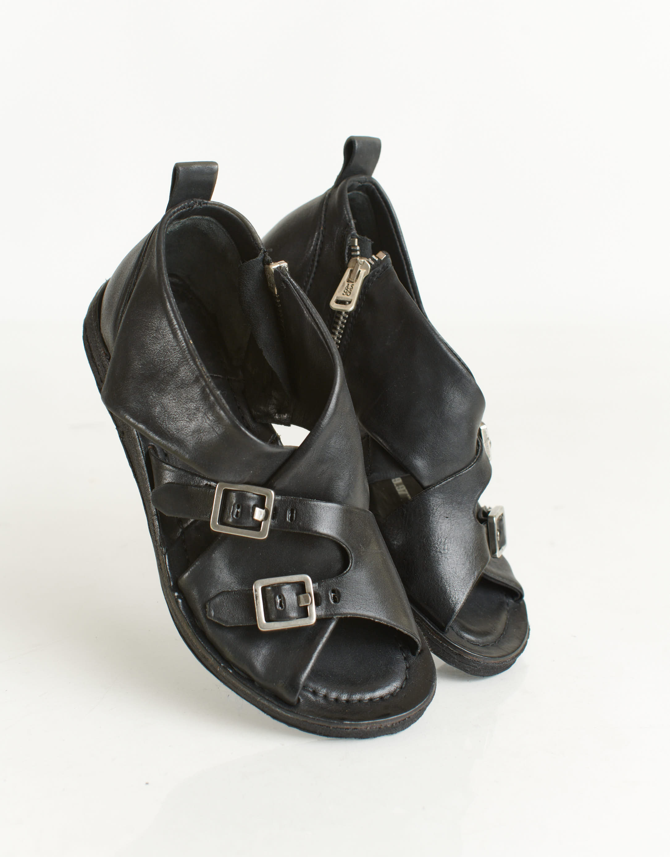 נעלי נשים - A.S. 98 - סנדלים סגורים RAMOS - שחור2