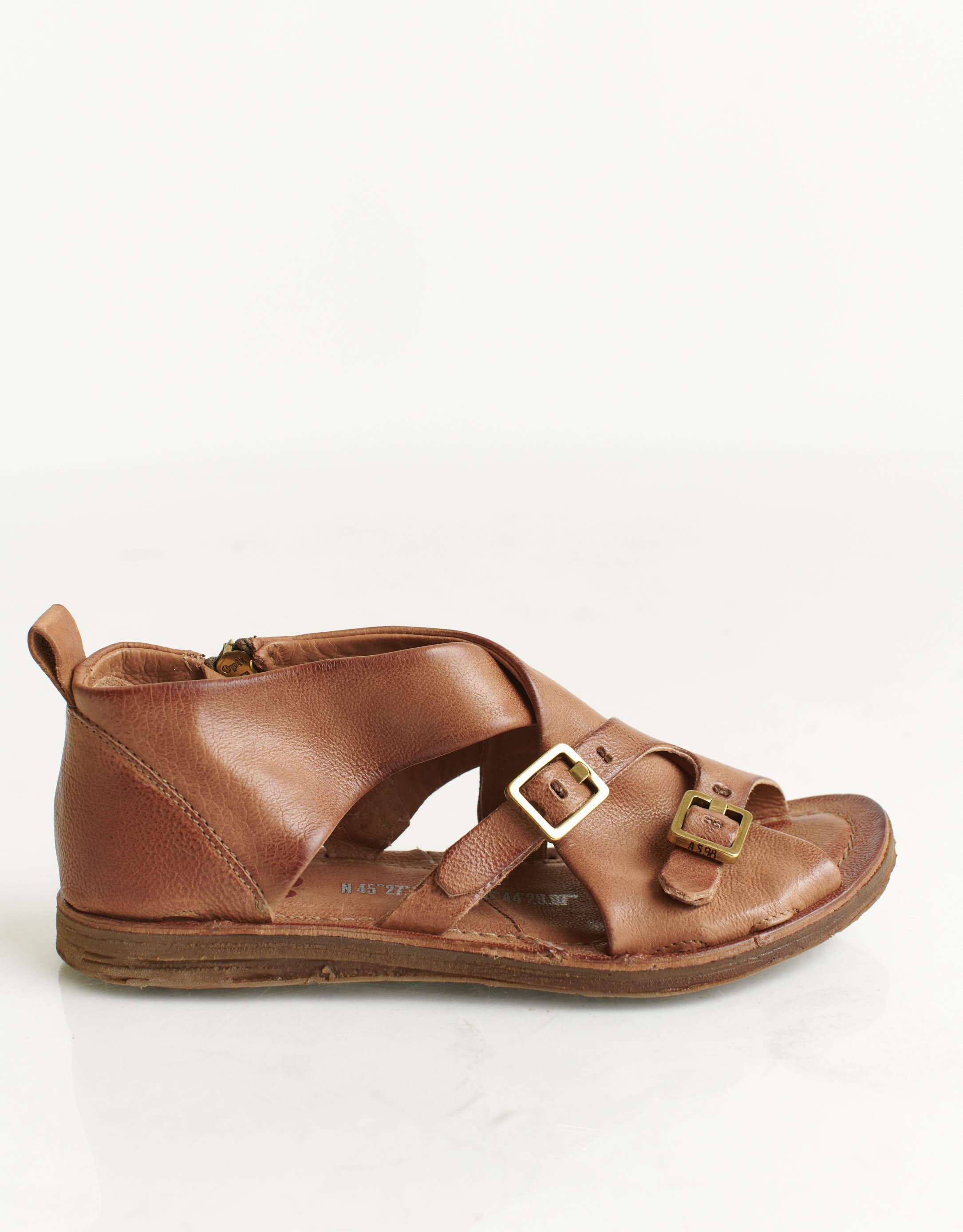 נעלי נשים - A.S. 98 - סנדלים סגורים RAMOS - חום2