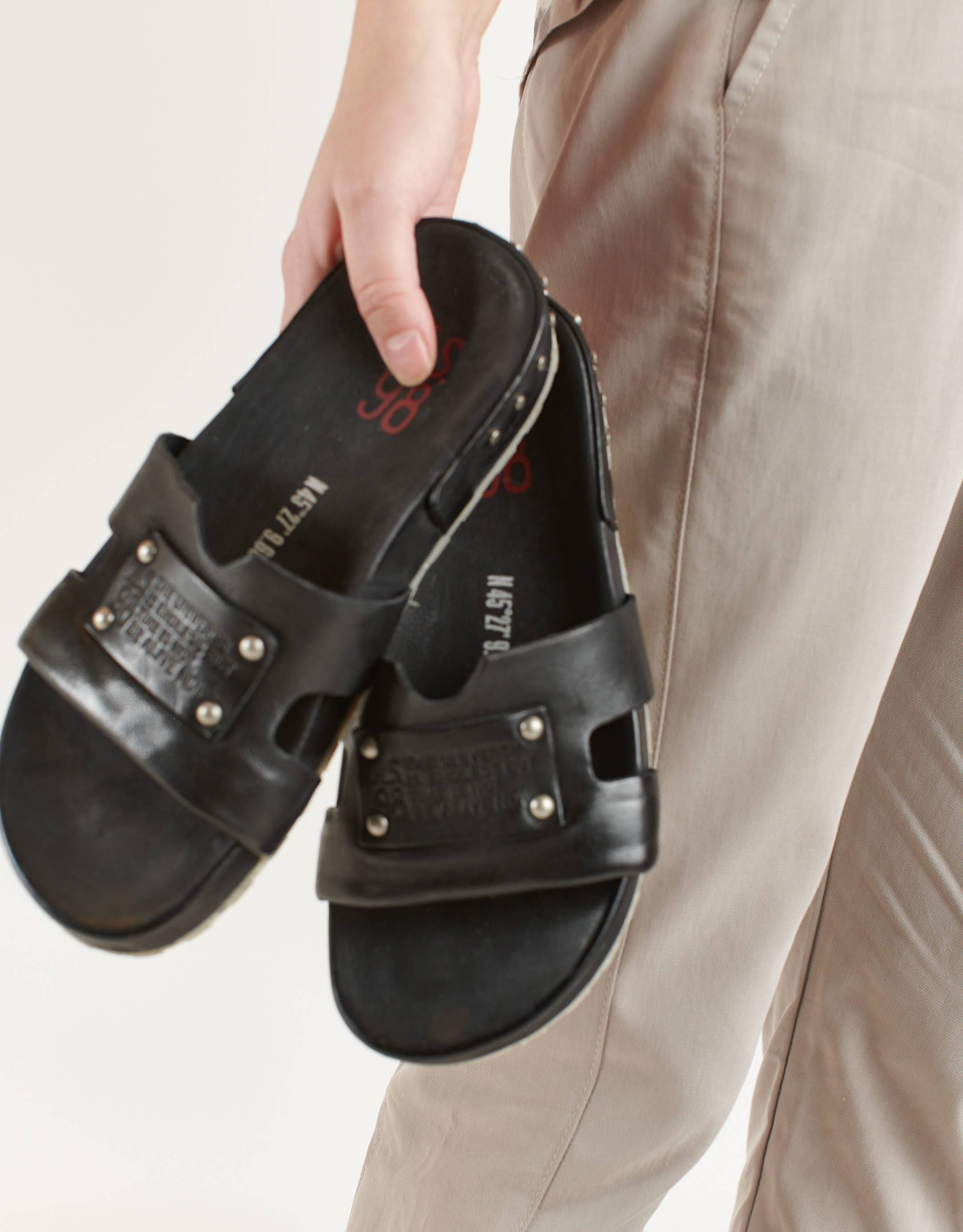 נעלי נשים - A.S. 98 - כפכפים ELISIR - שחור1