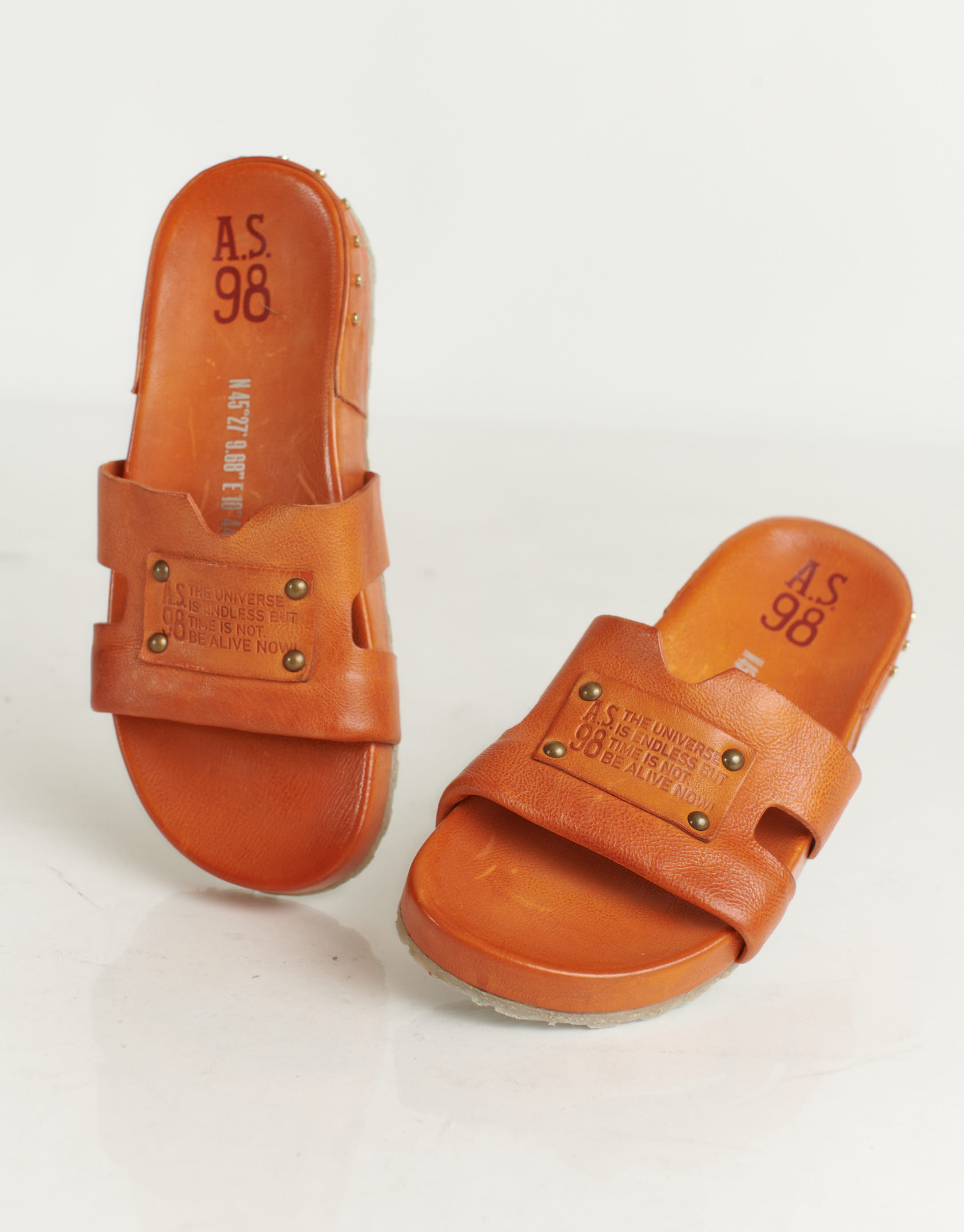 נעלי נשים - A.S. 98 - כפכפים ELISIR - כתום2