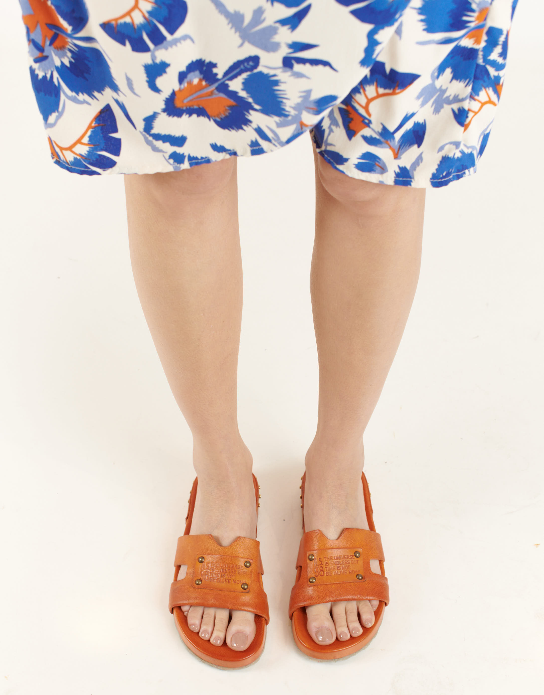 נעלי נשים - A.S. 98 - כפכפים ELISIR - כתום3