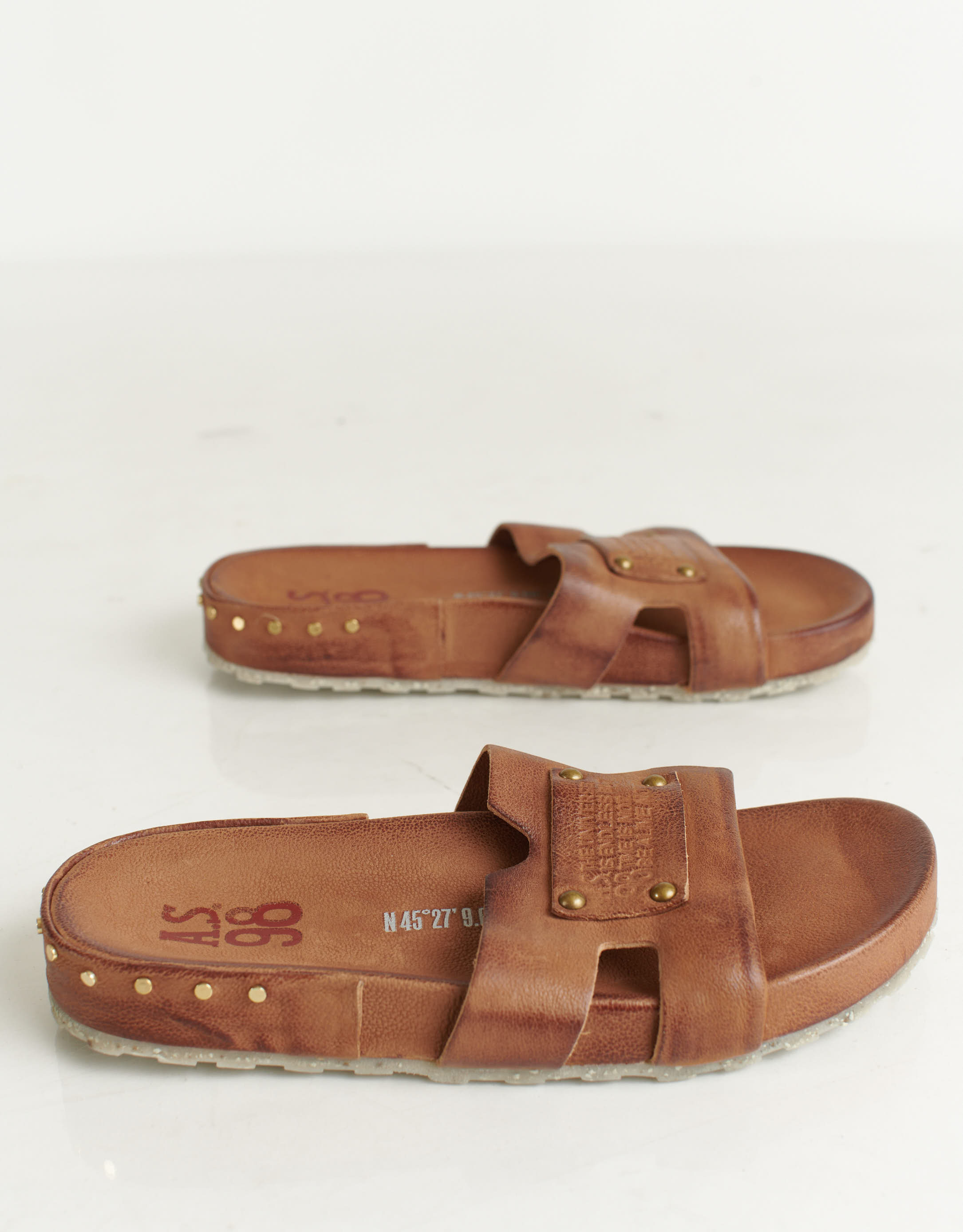 נעלי נשים - A.S. 98 - כפכפים ELISIR - חום4