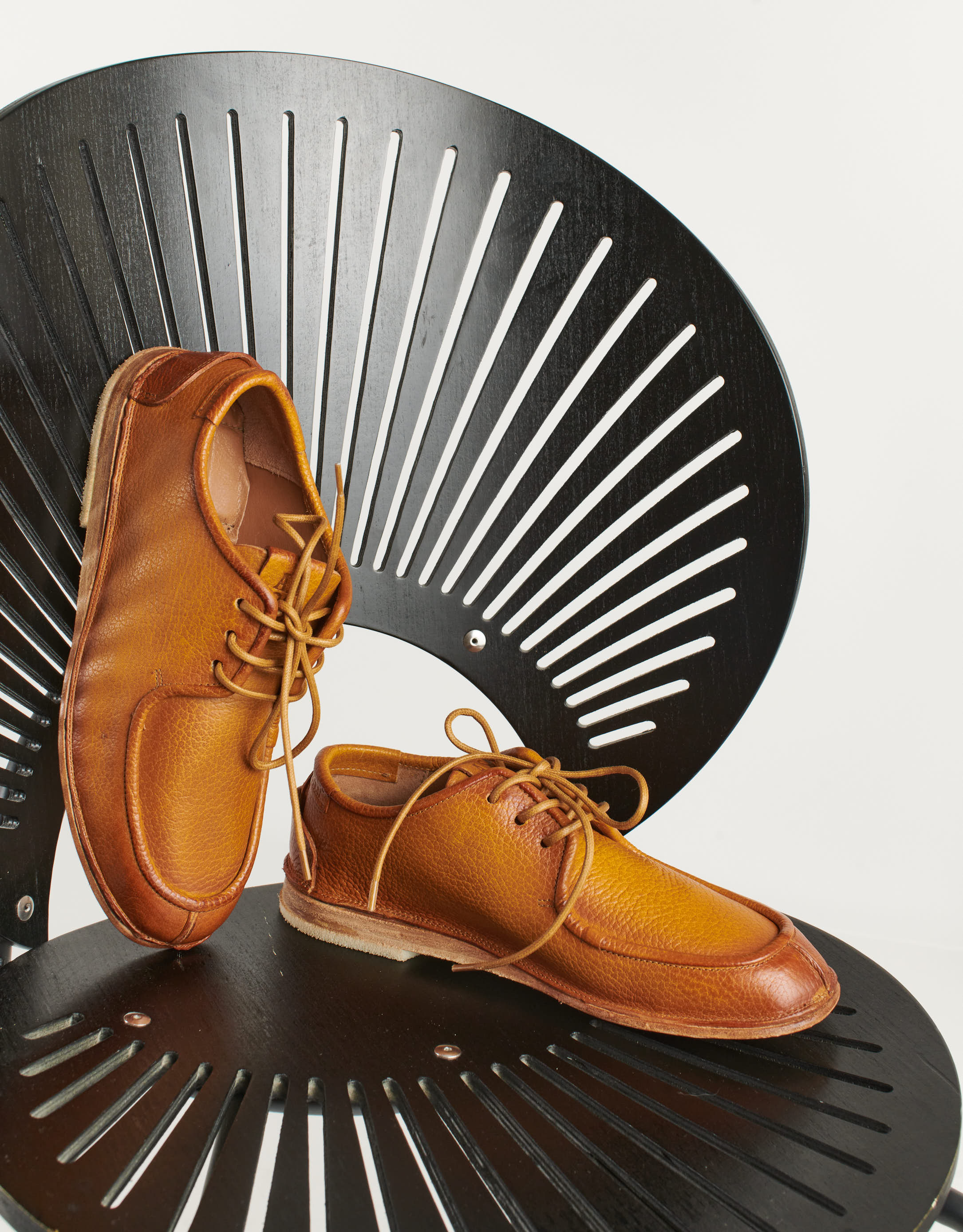 נעלי גברים - A.S. 98 - נעלי עור ALFREDO - קאמל4