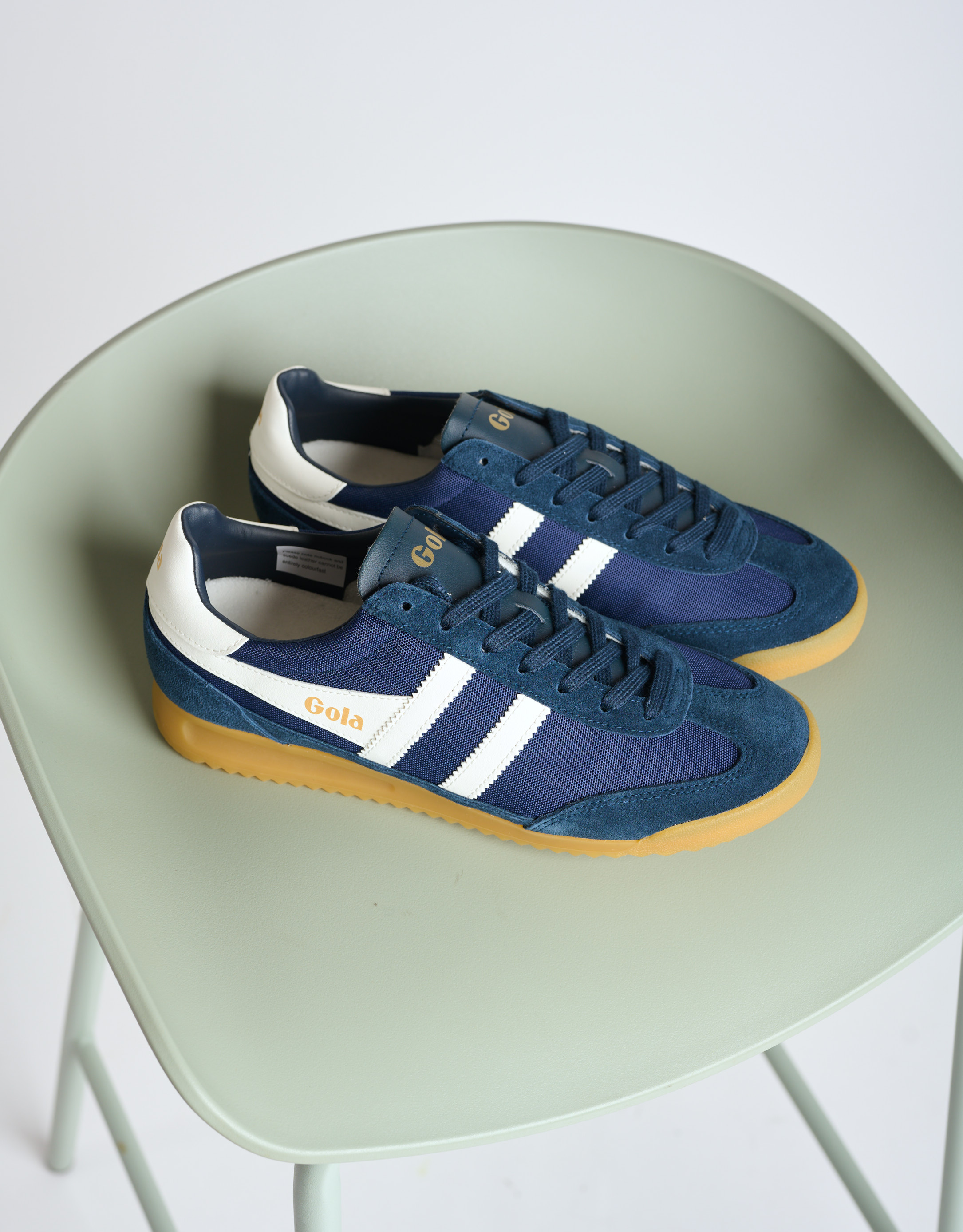 נעלי גברים - Gola - סניקרס TORNADO - כחול כהה3