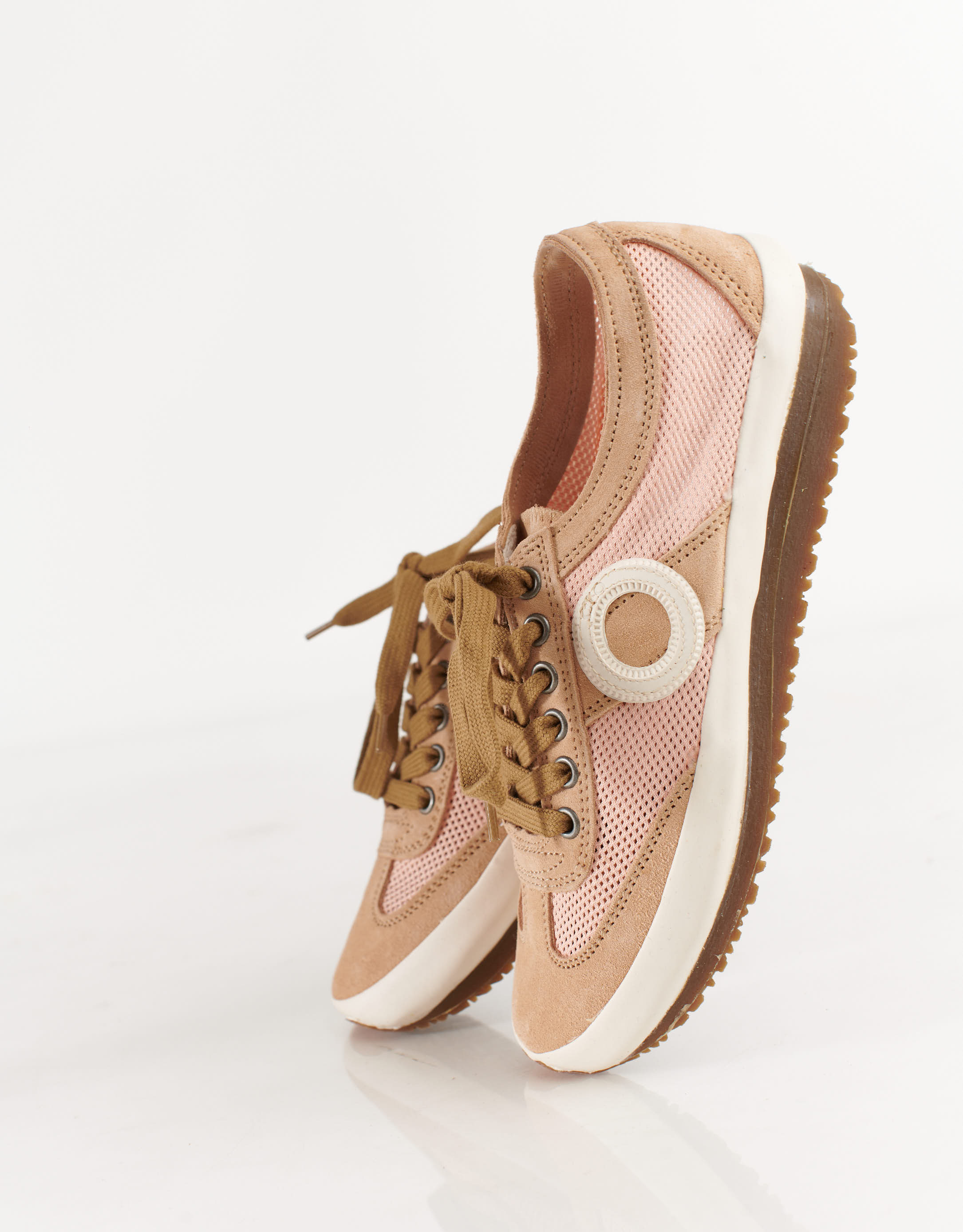 נעלי נשים - Aro - סניקרס JOANETA PLUS - ורוד  בז'4