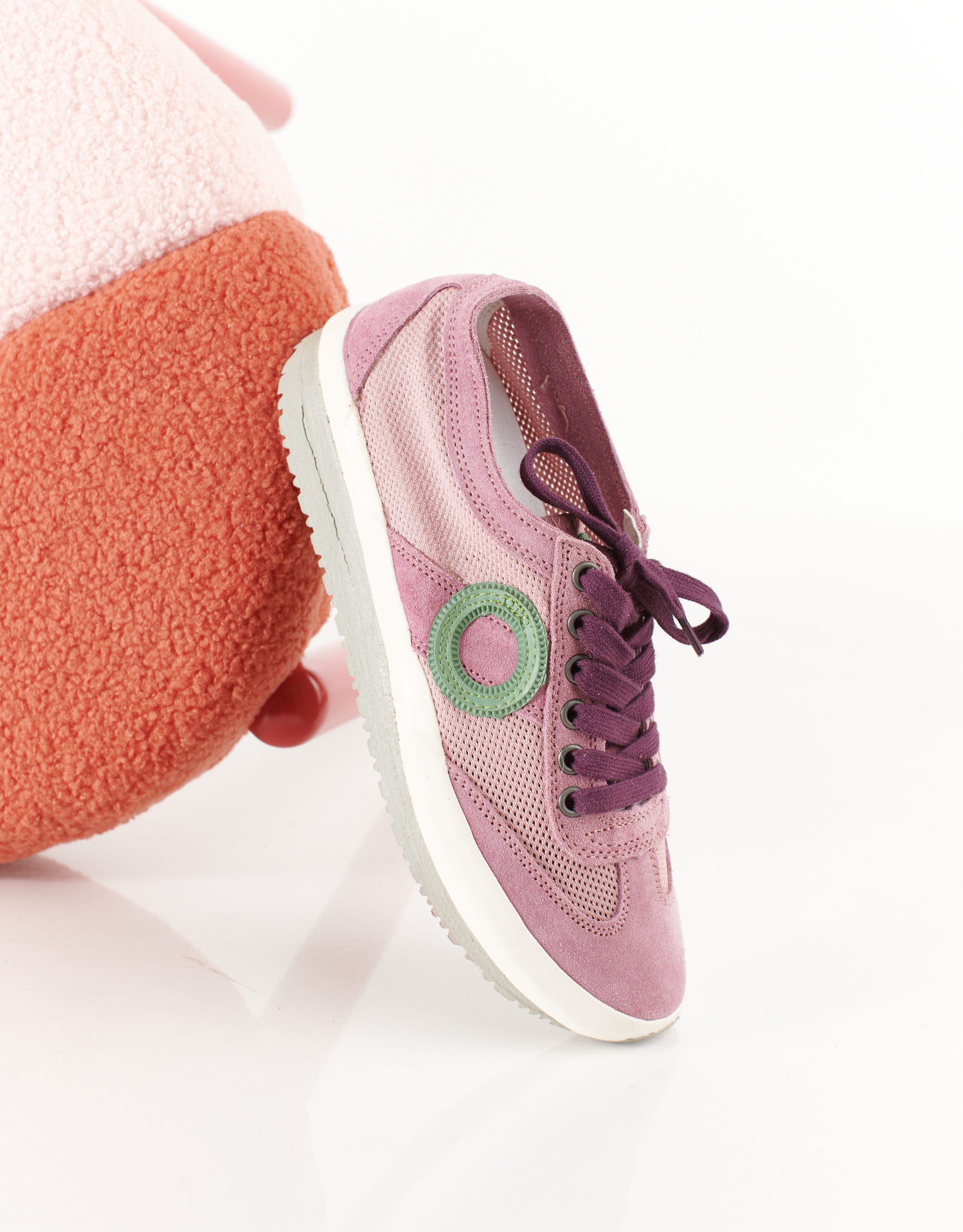 נעלי נשים - Aro - סניקרס JOANETA PLUS - סגול   ירוק4