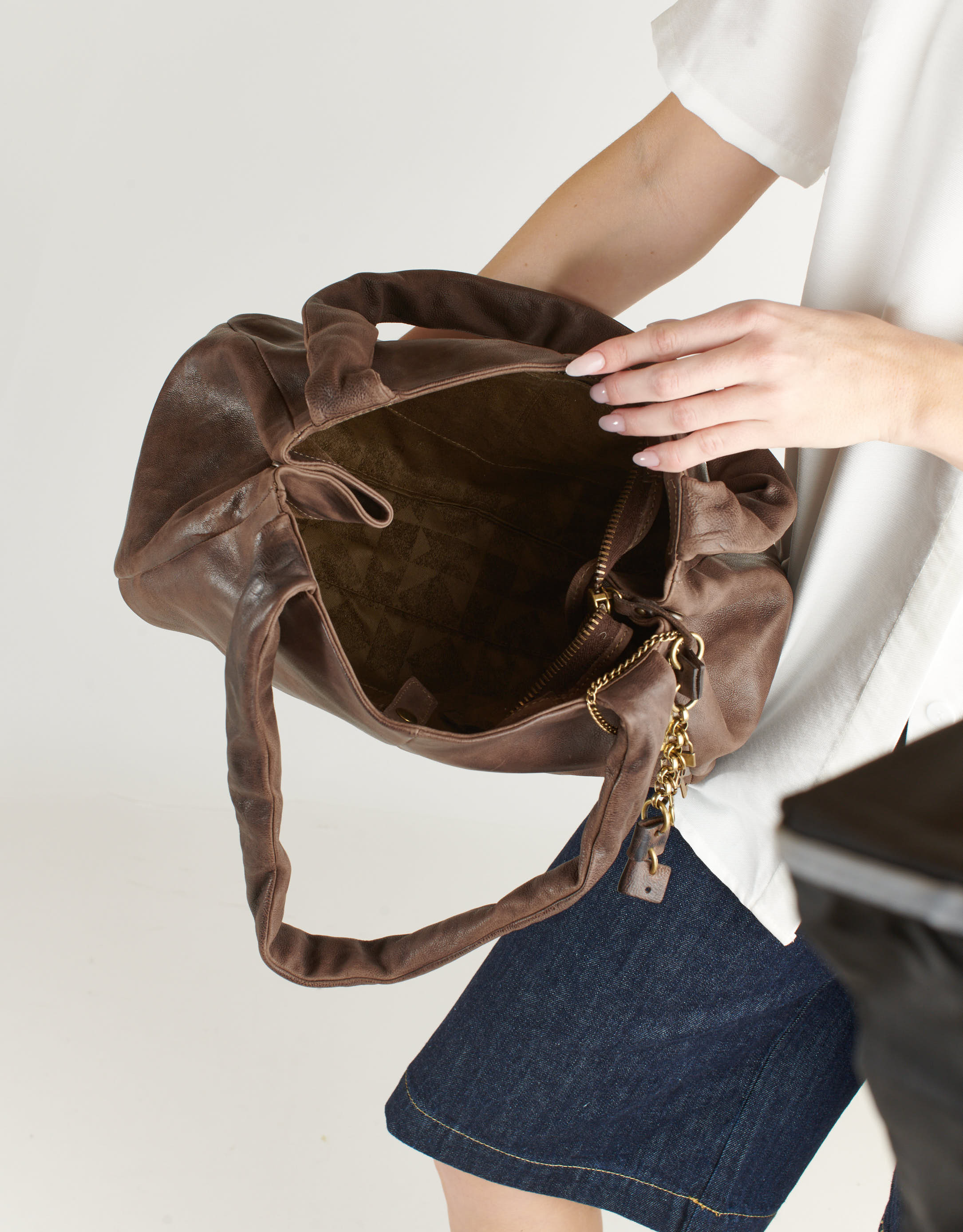 נעלי נשים - A.S. 98 - תיק צד PATRIZIA - חום3