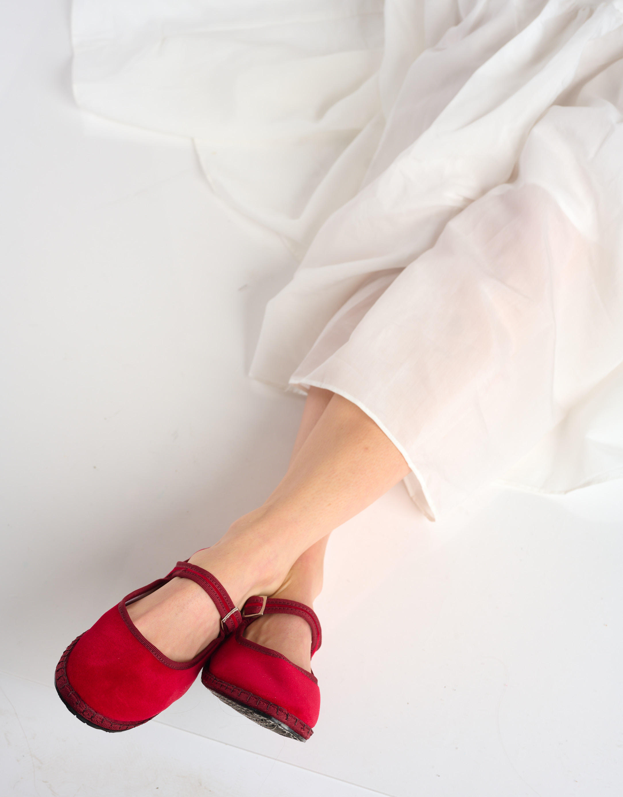 נעלי נשים - Drogheria Crivellini - נעלי מרי ג'יין PAPUSSE - אדום2