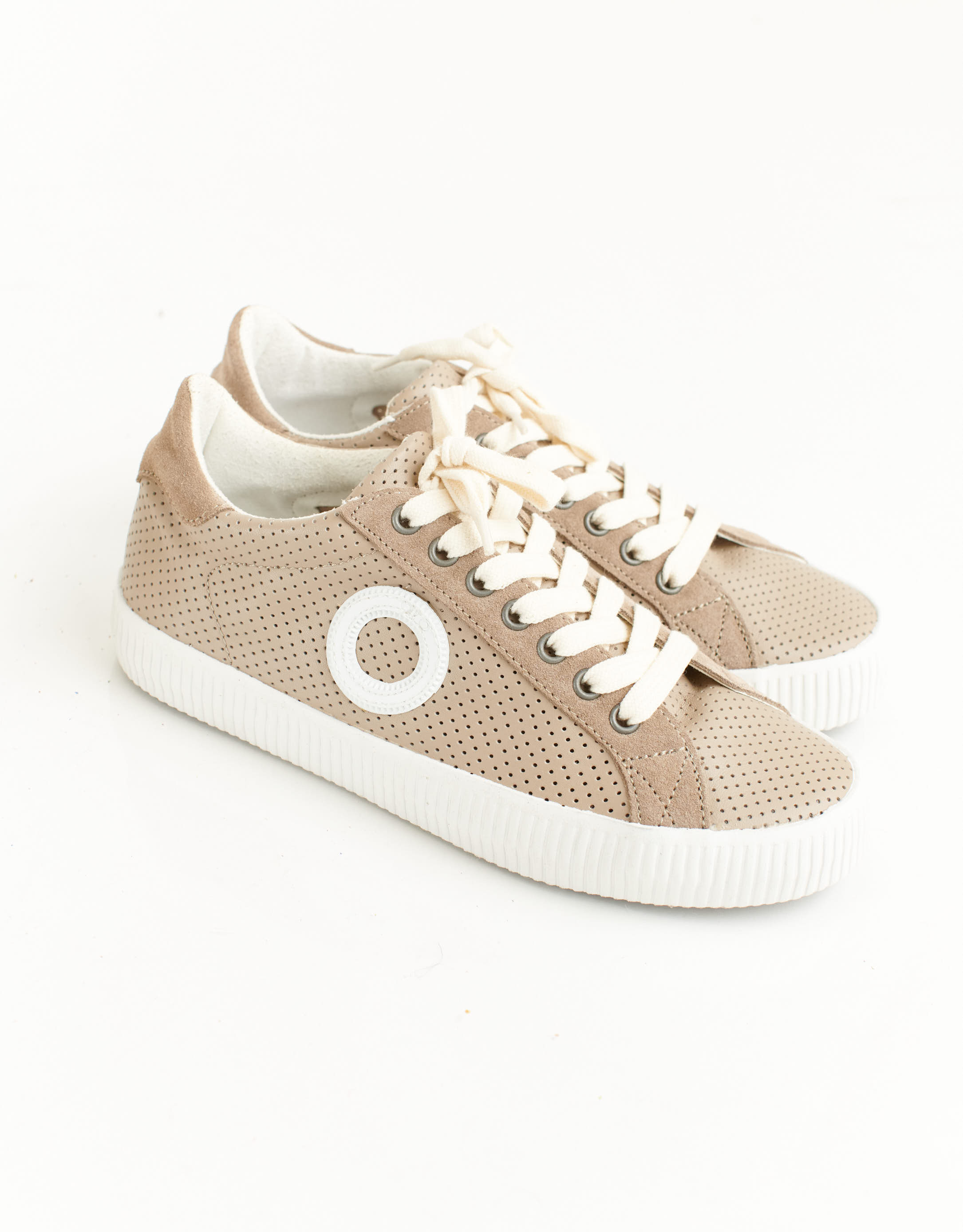 נעלי גברים - Aro - סניקרס עור TIM - חום בהיר2