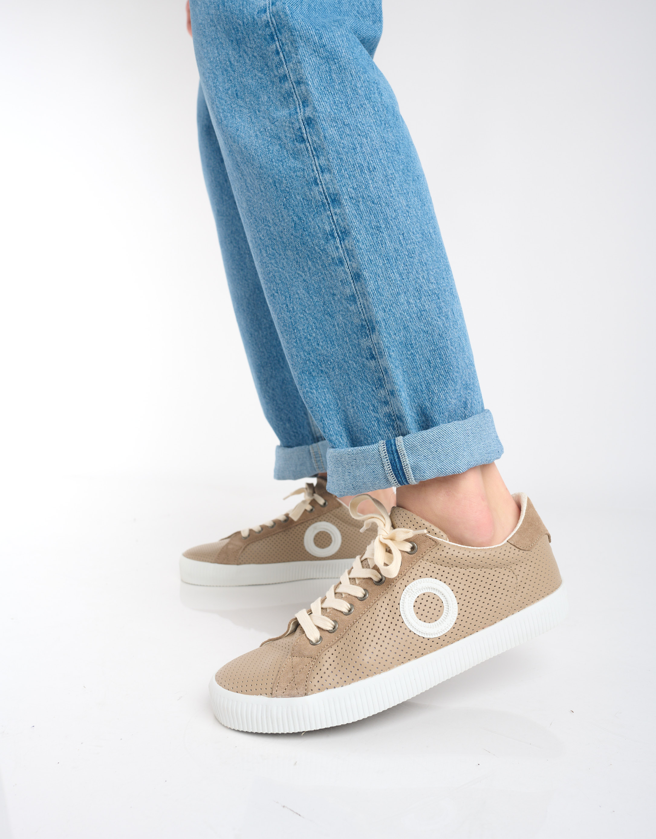 נעלי גברים - Aro - סניקרס עור TIM - חום בהיר3