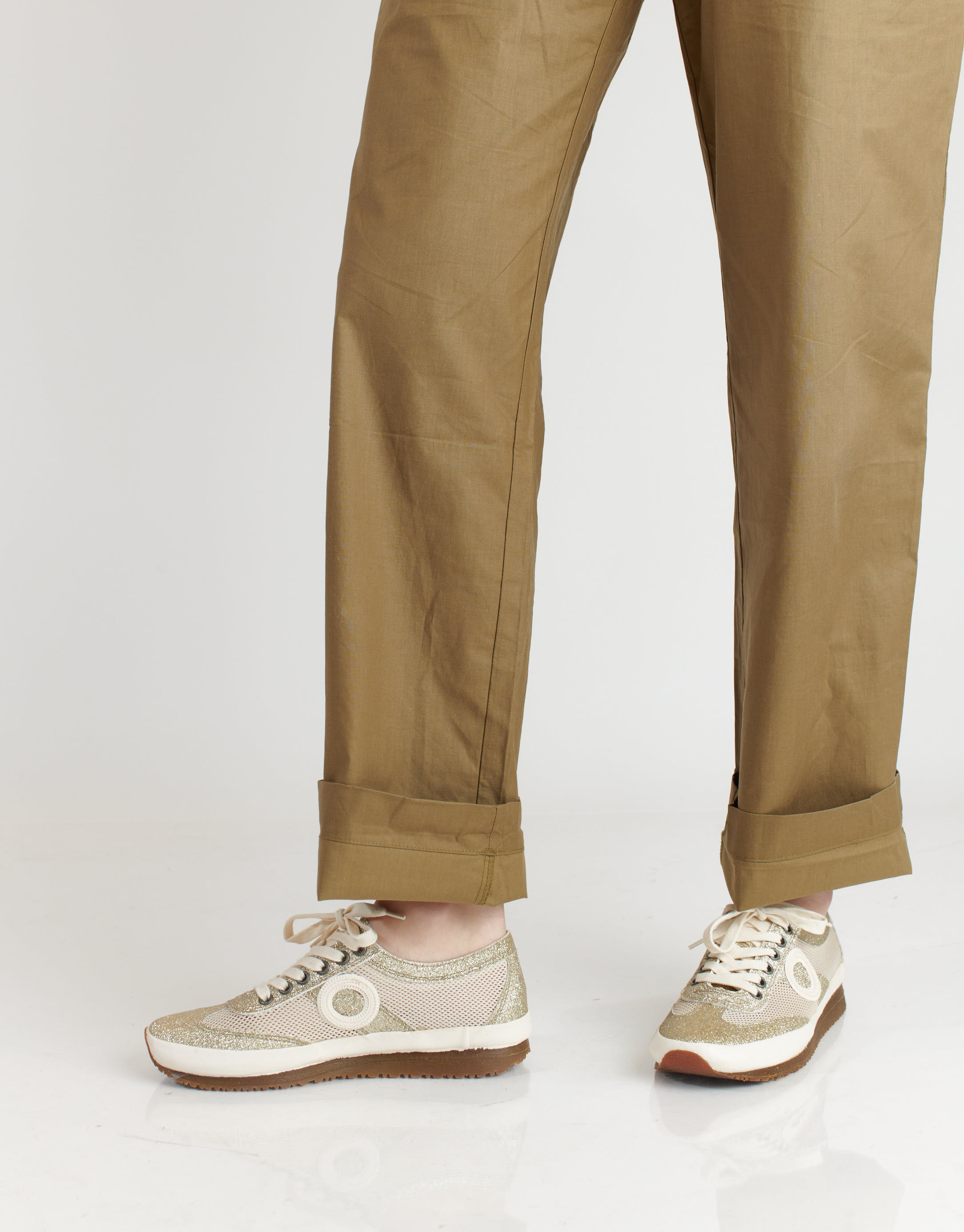 נעלי נשים - Aro - סניקרס JOANETA PLUS GLITT - זהב2