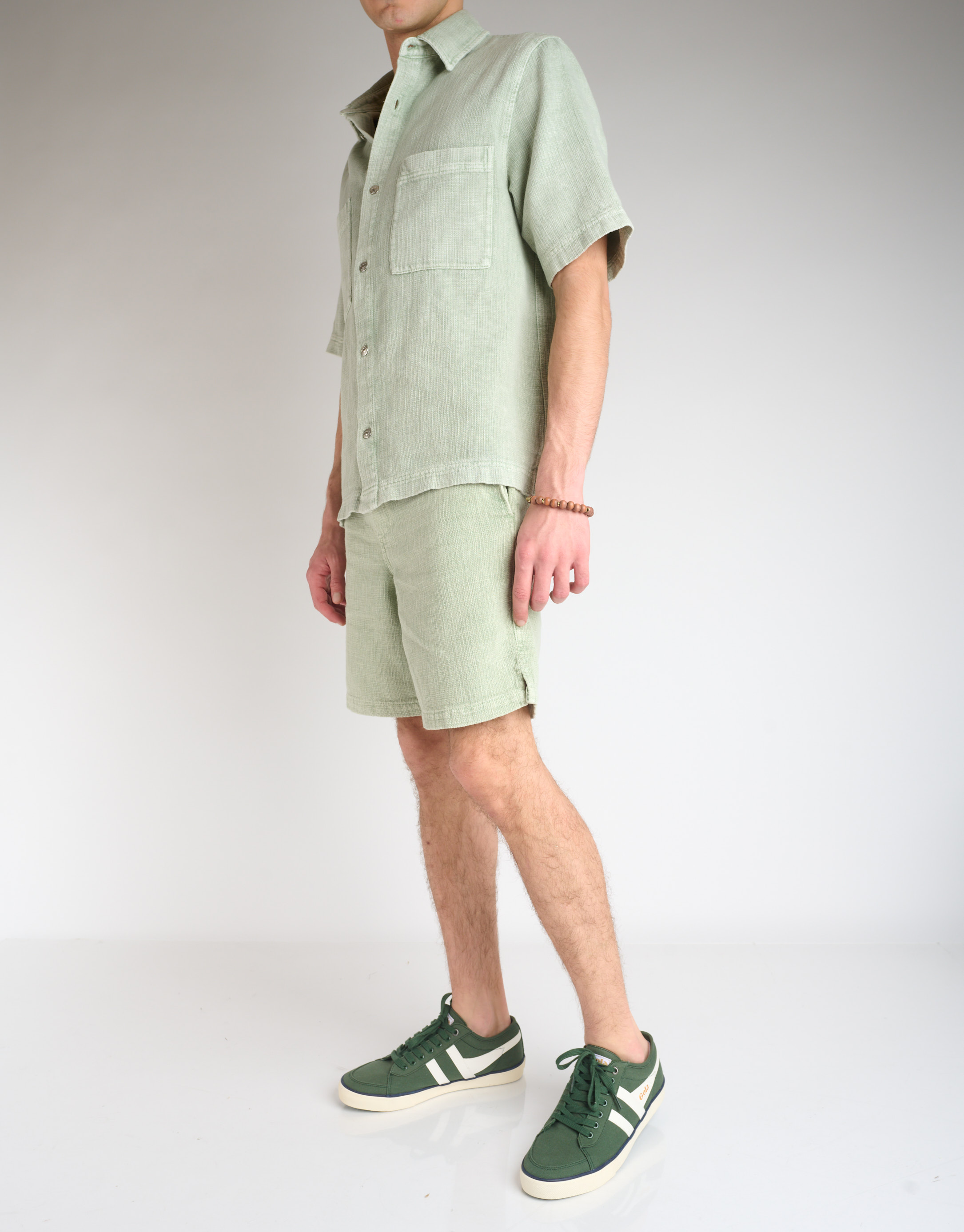 נעלי גברים - Gola - סניקרס COMET - ירוק   לבן1