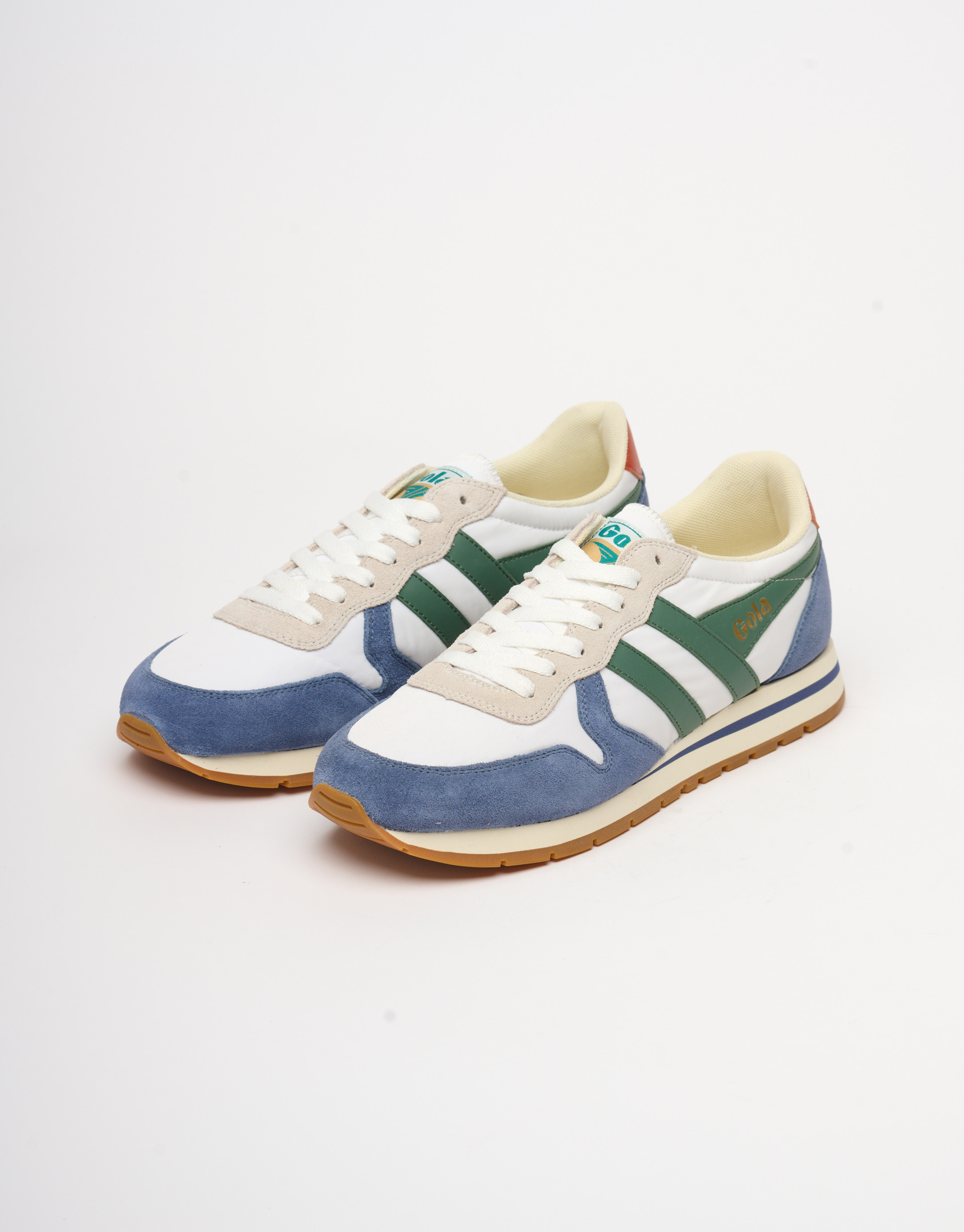 נעלי גברים - Gola - סניקרס DAYTONA CHUTE - לבן   כחול4