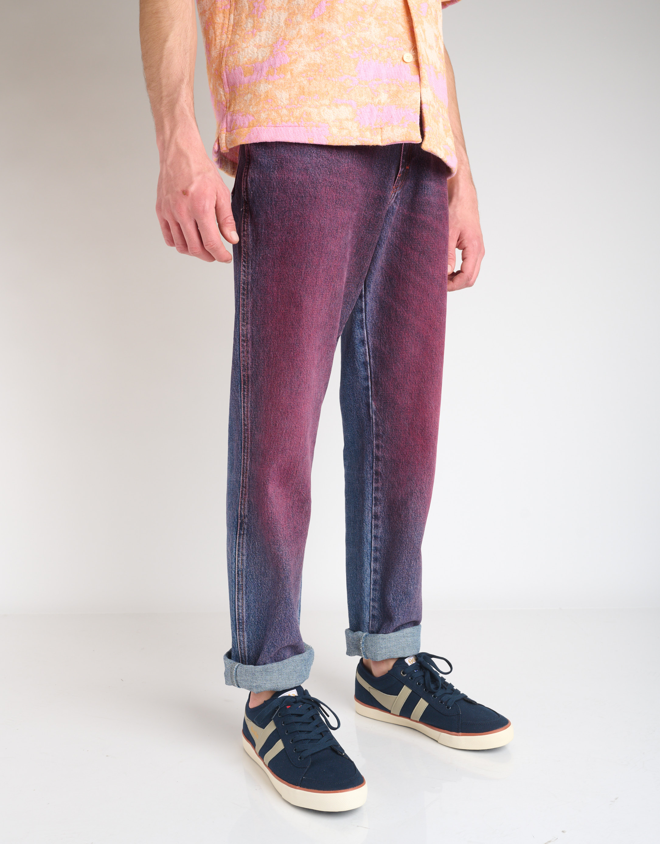 נעלי גברים - Gola - סניקרס COMET - כחול   לבן3