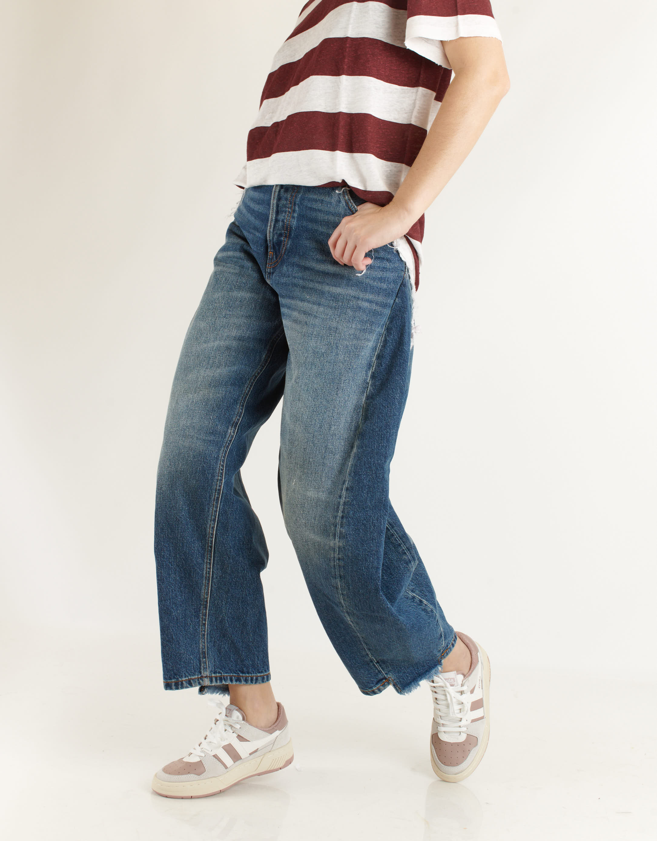 נעלי נשים - Gola - סניקרס ALLCOURT - ורוד עתיק1