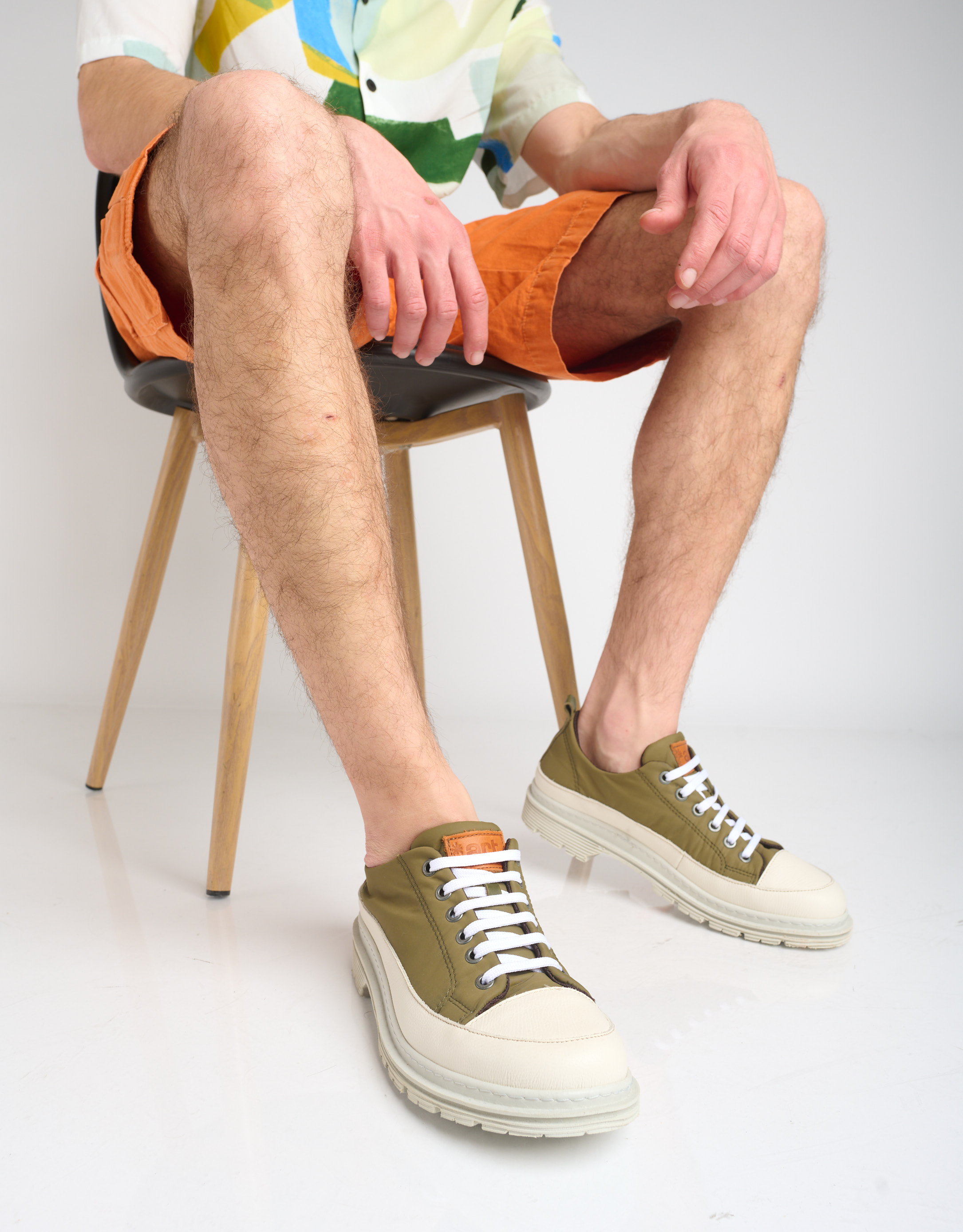 נעלי גברים - Art - סניקרס  BIRMINGHAM - חאקי2