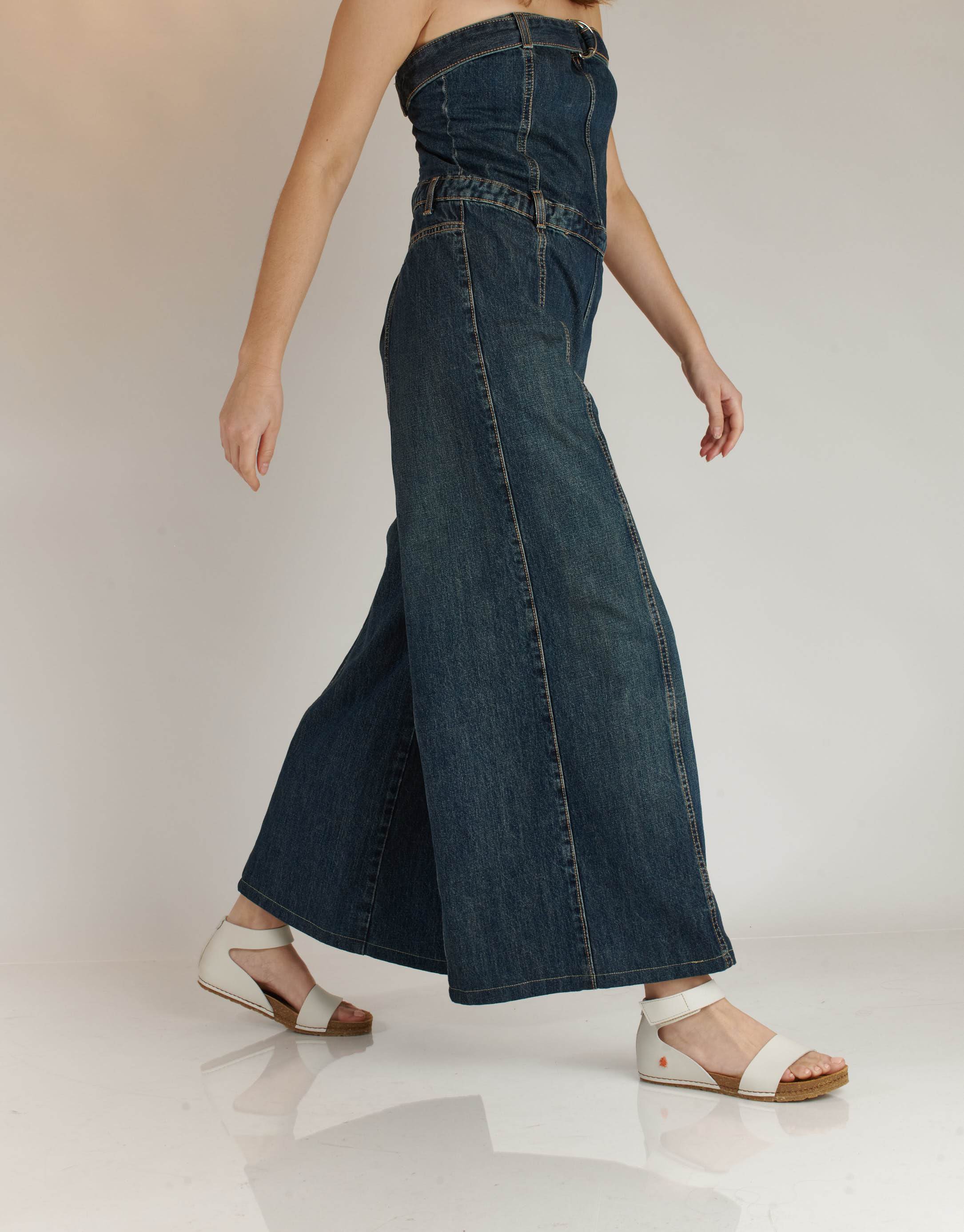 נעלי נשים - Art - סנדלי עור  CRETA - אופוויט2