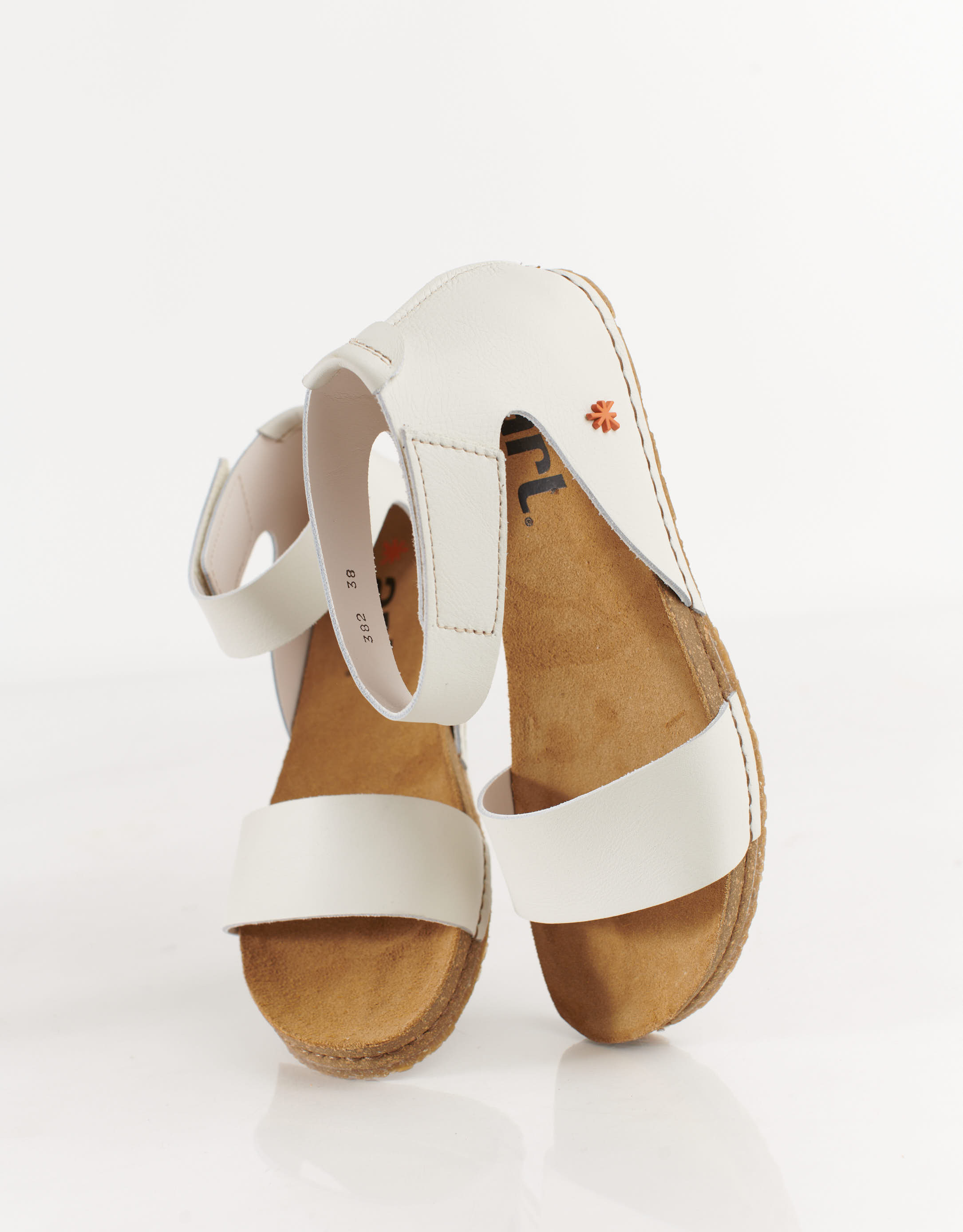 נעלי נשים - Art - סנדלי עור  CRETA - אופוויט3