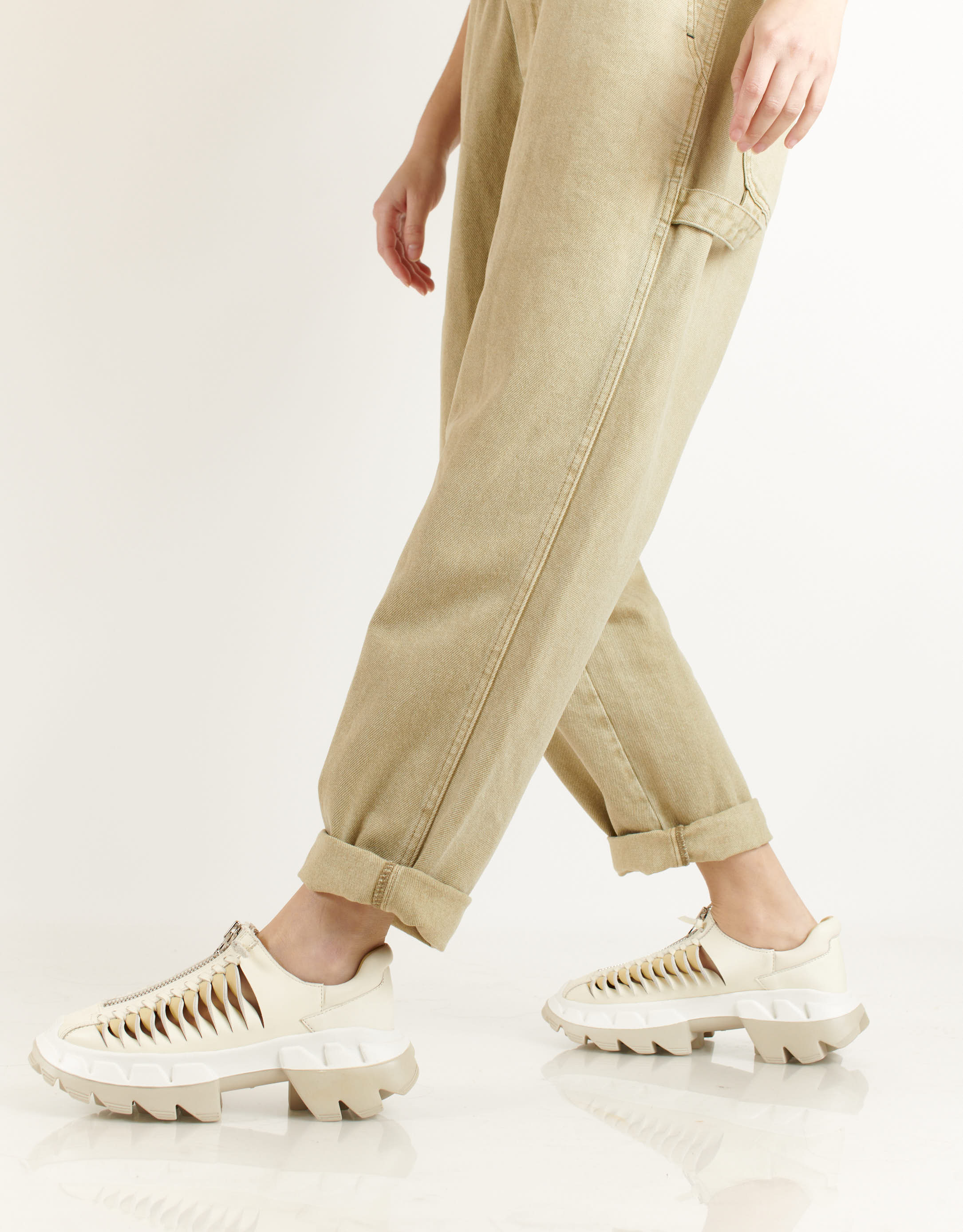 נעלי נשים - 4CCCCEES - נעליים עם רוכסן ARKO SPIN - אופוויט2