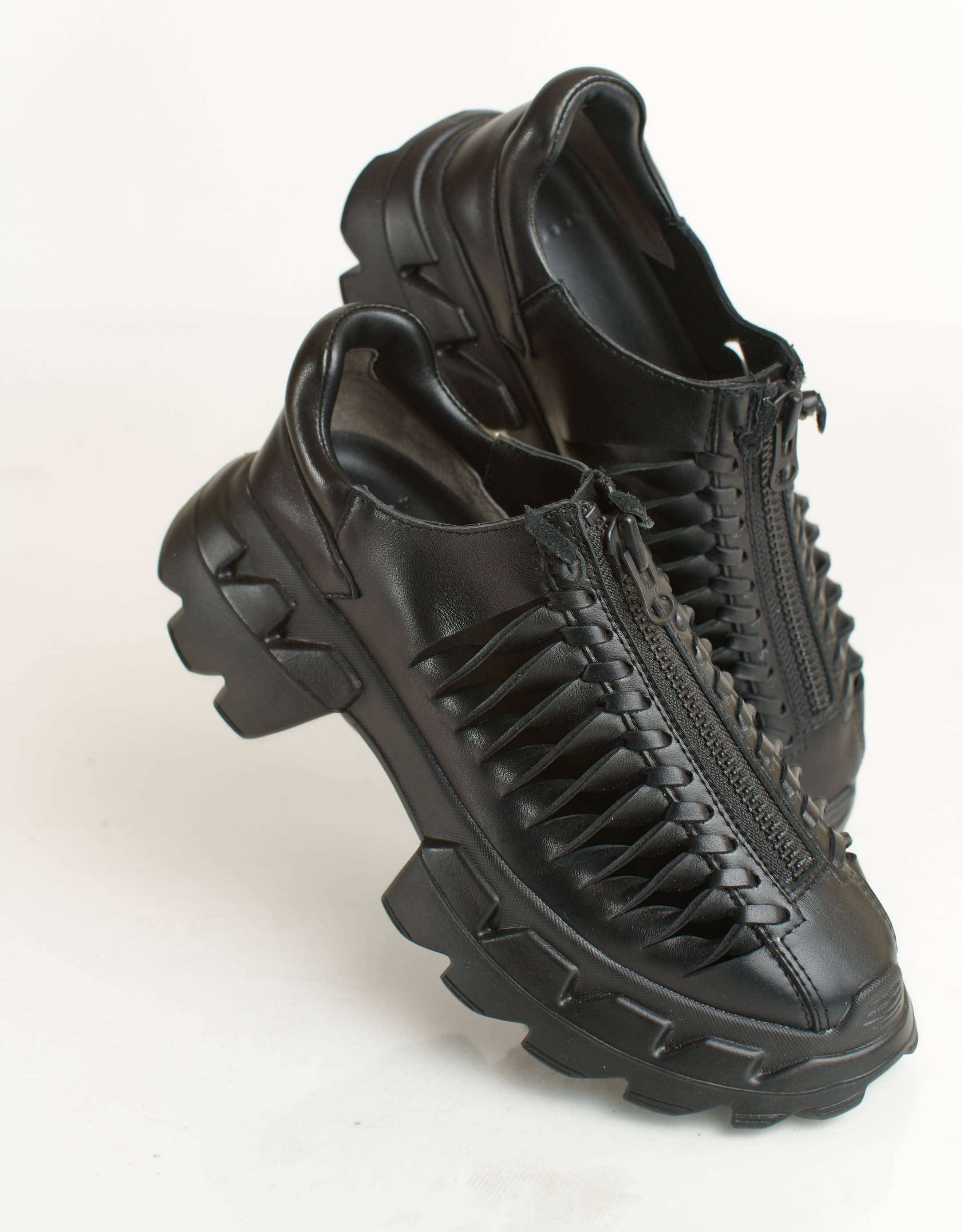 נעלי נשים - 4CCCCEES - נעליים עם רוכסן ARKO SPIN - שחור2