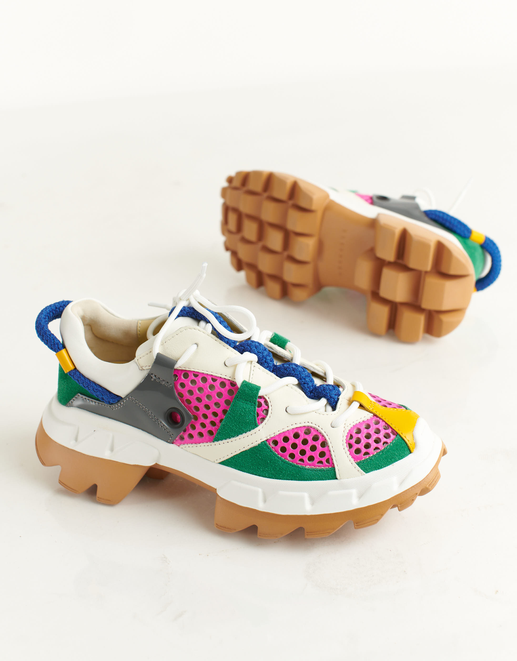 נעלי נשים - 4CCCCEES - סניקרס מחוררות ARKO JUNGL - צבעוני2