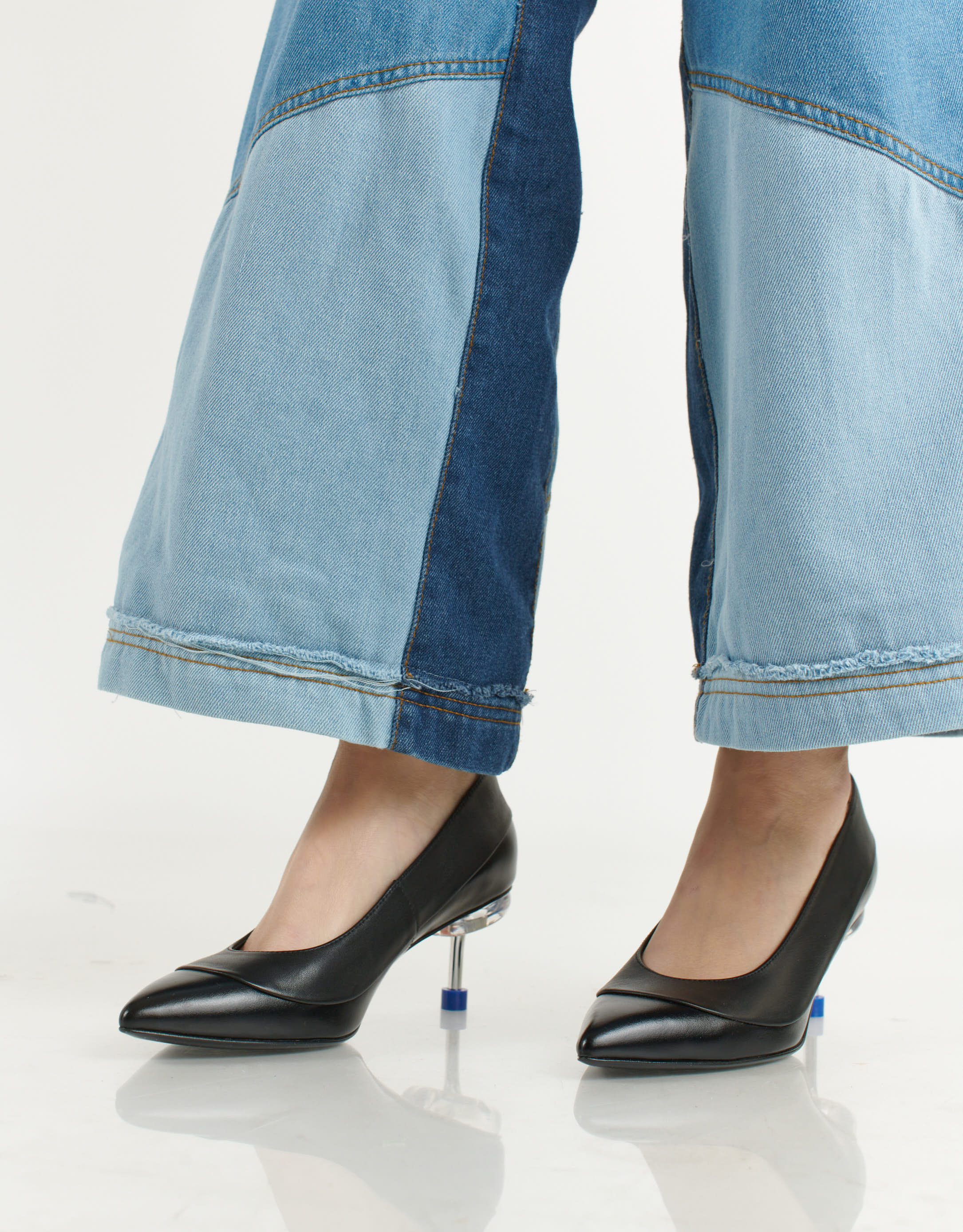 נעלי נשים - 4CCCCEES - נעלי סירה עם עקב OSHA TOD - שחור3