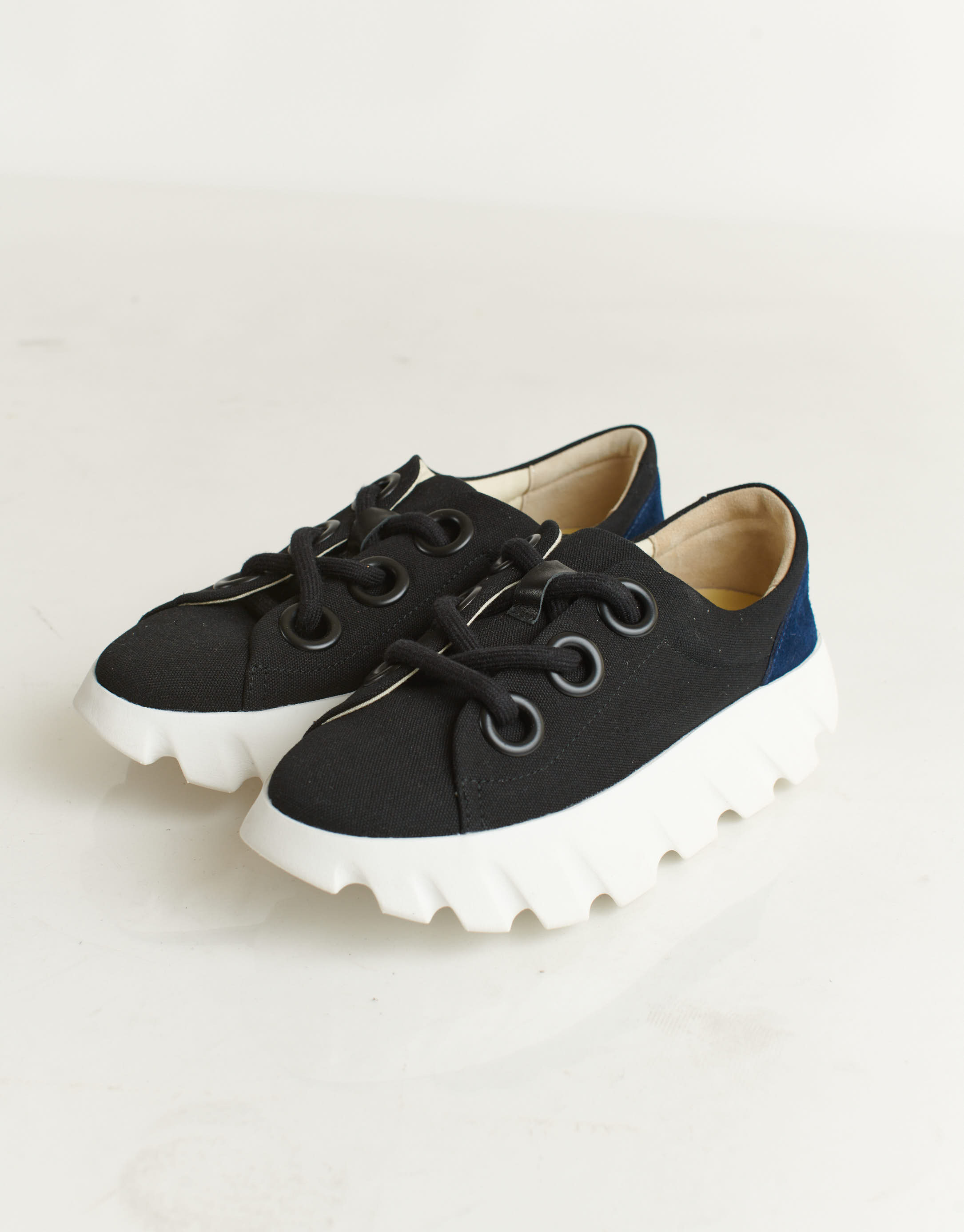 נעלי נשים - 4CCCCEES - סניקרס בד TURA FABI - שחור3