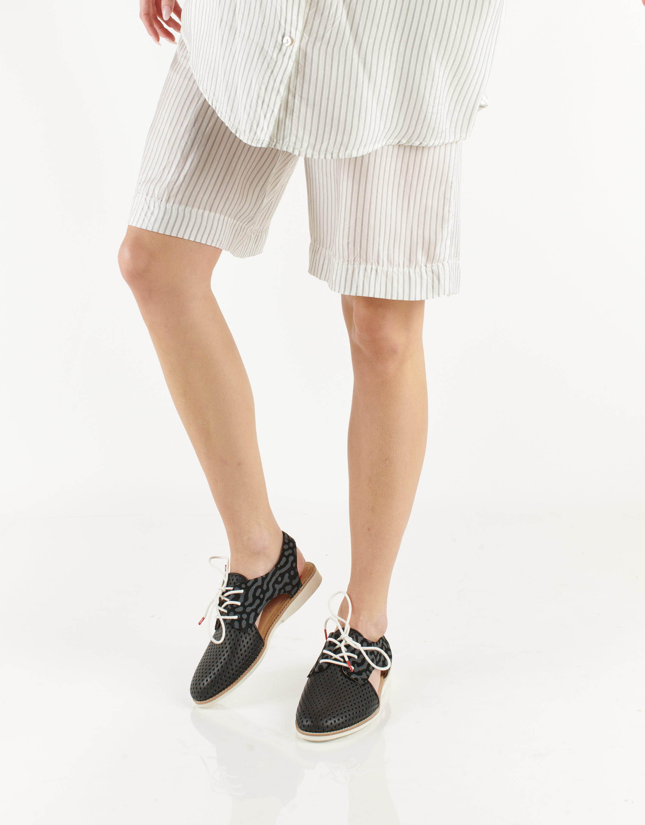 נעלי נשים - Rollie - סנדלים משולבים SLINGBACK - שחור4