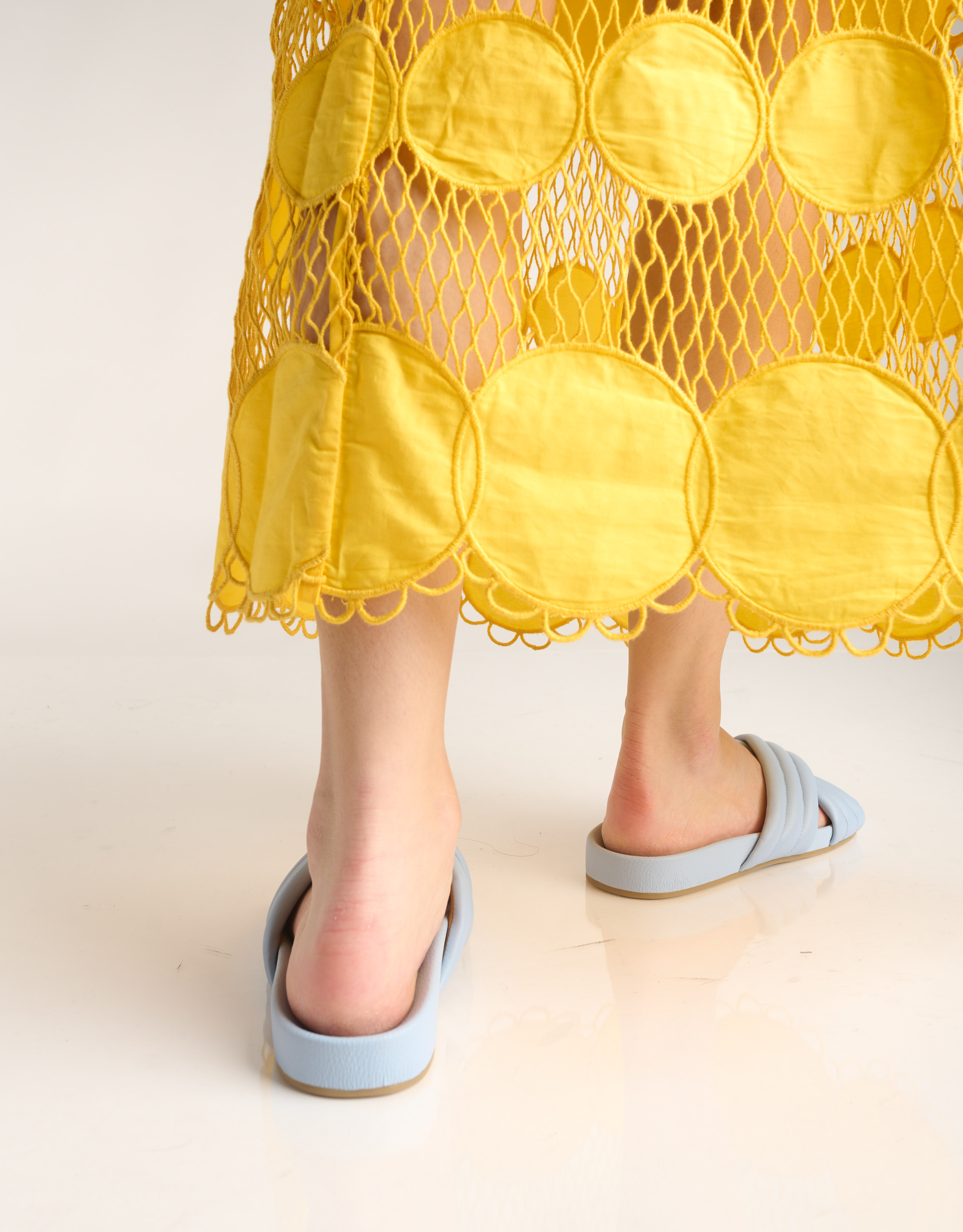 נעלי נשים - Rollie - כפכפים TIDE CROSS PADDED - תכלת4