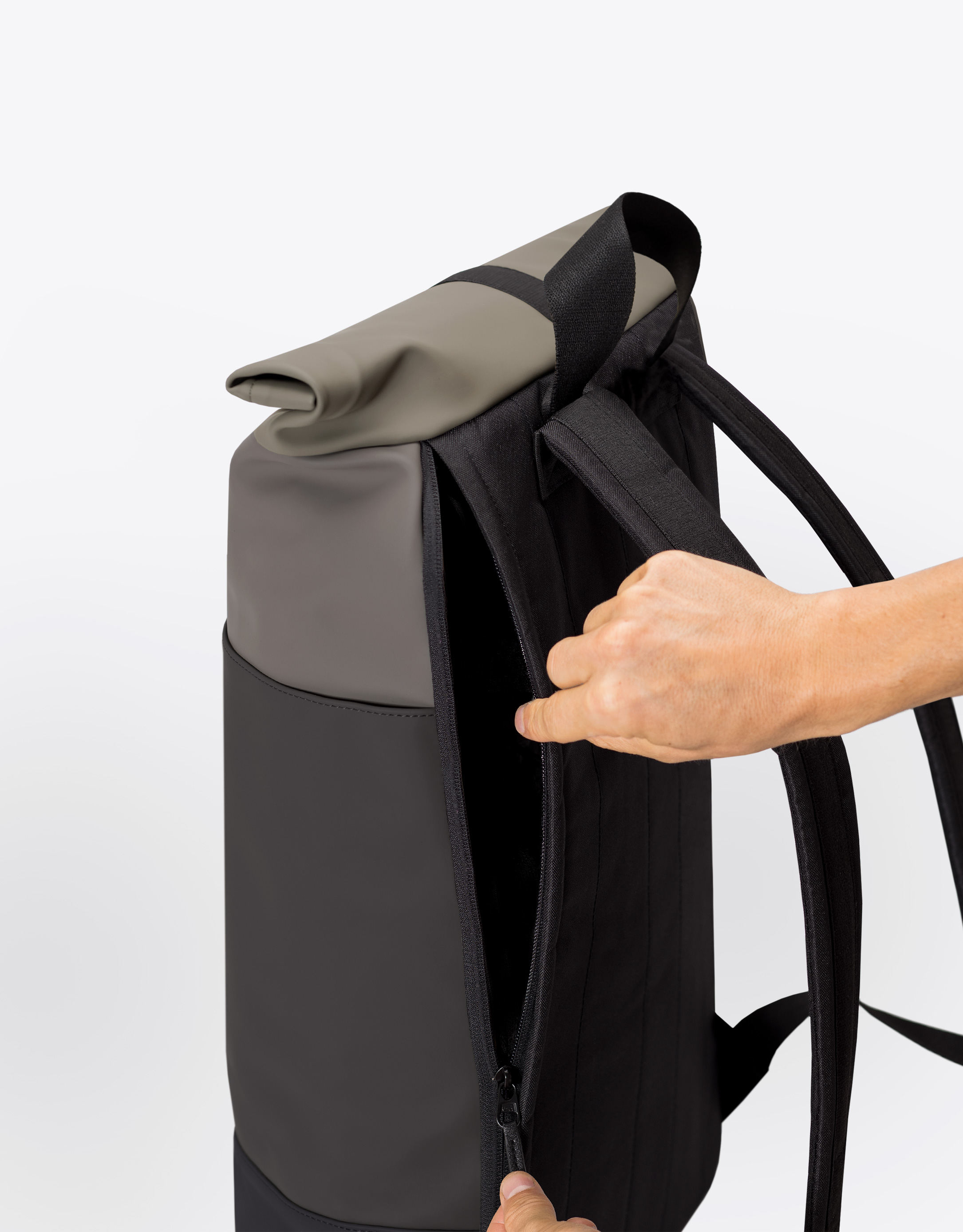 Ucon Acrobatics - תיק גב HAJO LOTUS משולב - שחור אפור4
