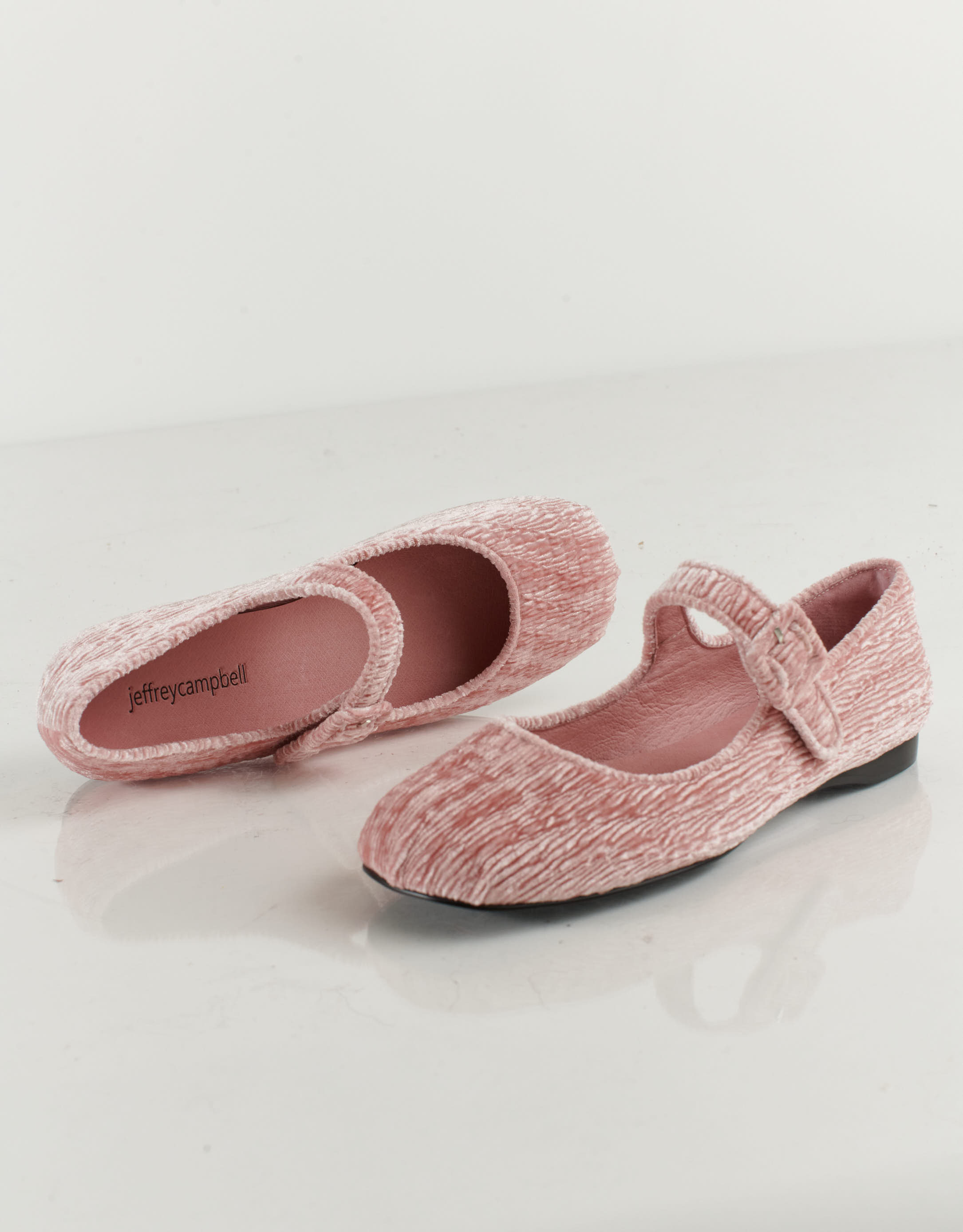 נעלי נשים - Jeffrey Campbell - נעלי בובה TUTU MU - ורוד3