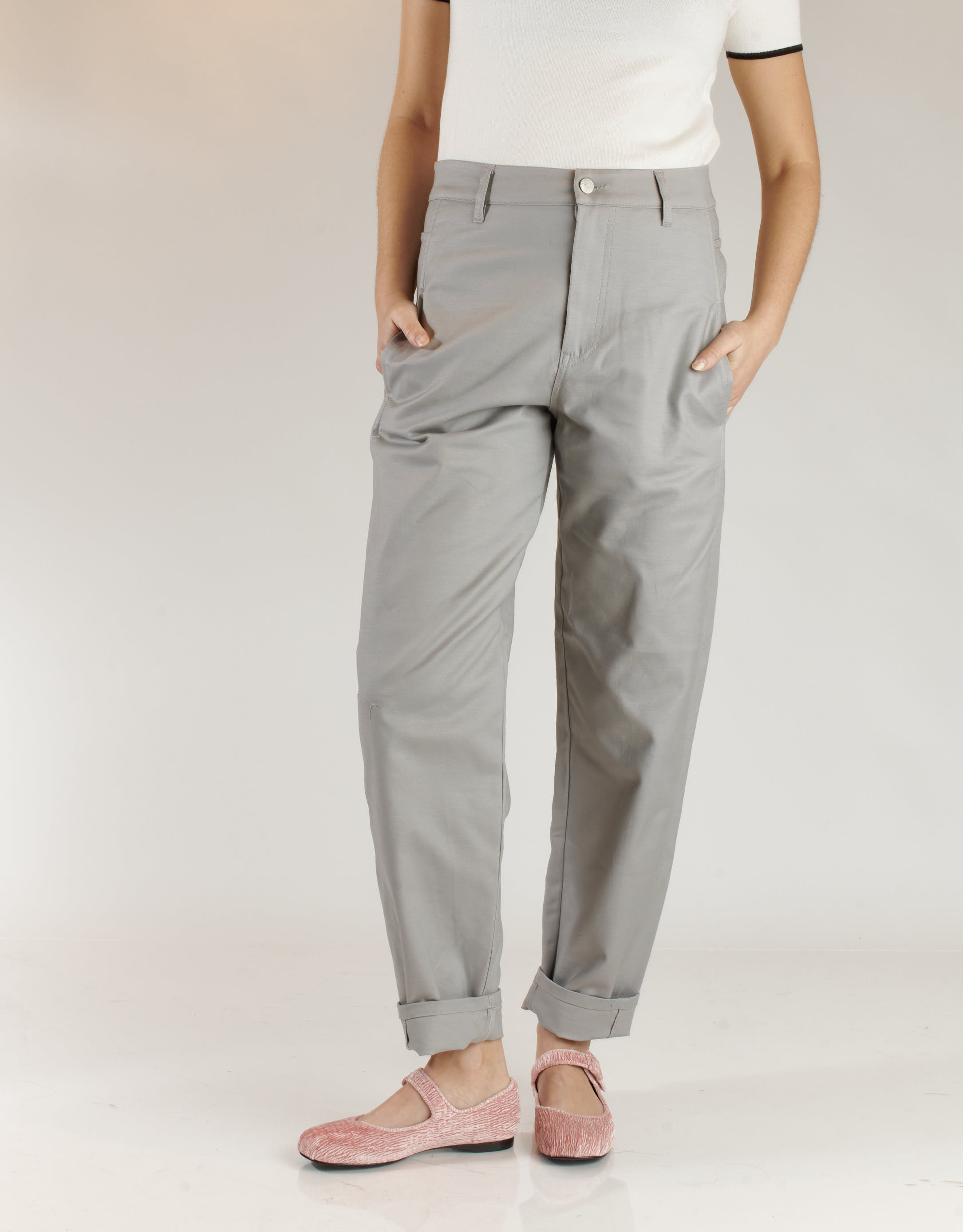 נעלי נשים - Jeffrey Campbell - נעלי בובה TUTU MU - ורוד4