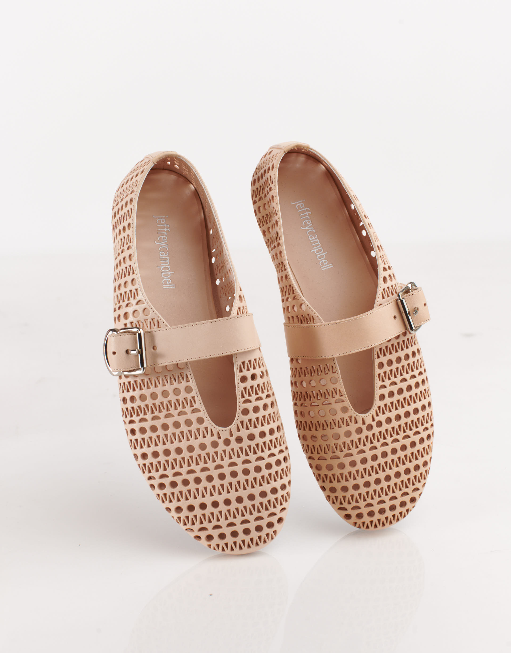 נעלי נשים - Jeffrey Campbell - נעלי בובה SHELLY - ניוד2