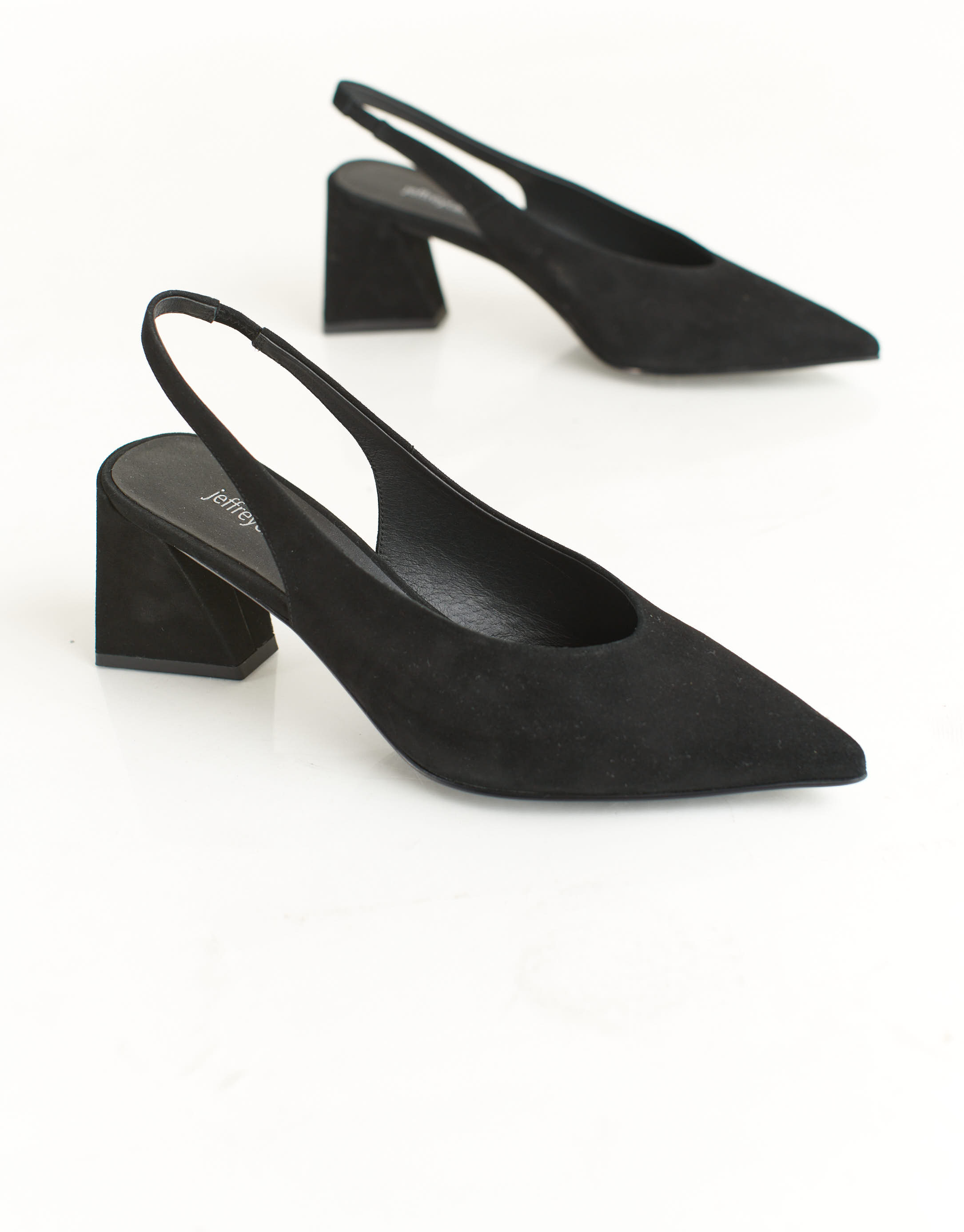 נעלי נשים - Jeffrey Campbell - נעלי סירה מזמש ANARCHIA - שחור3