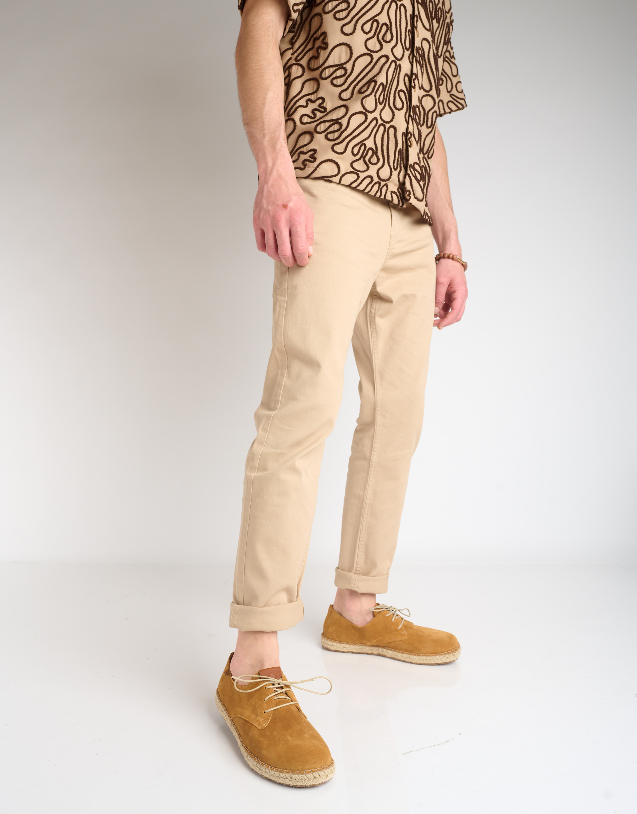 נעלי גברים - El Naturalista - נעלי זמש CAMPOS - קאמל2