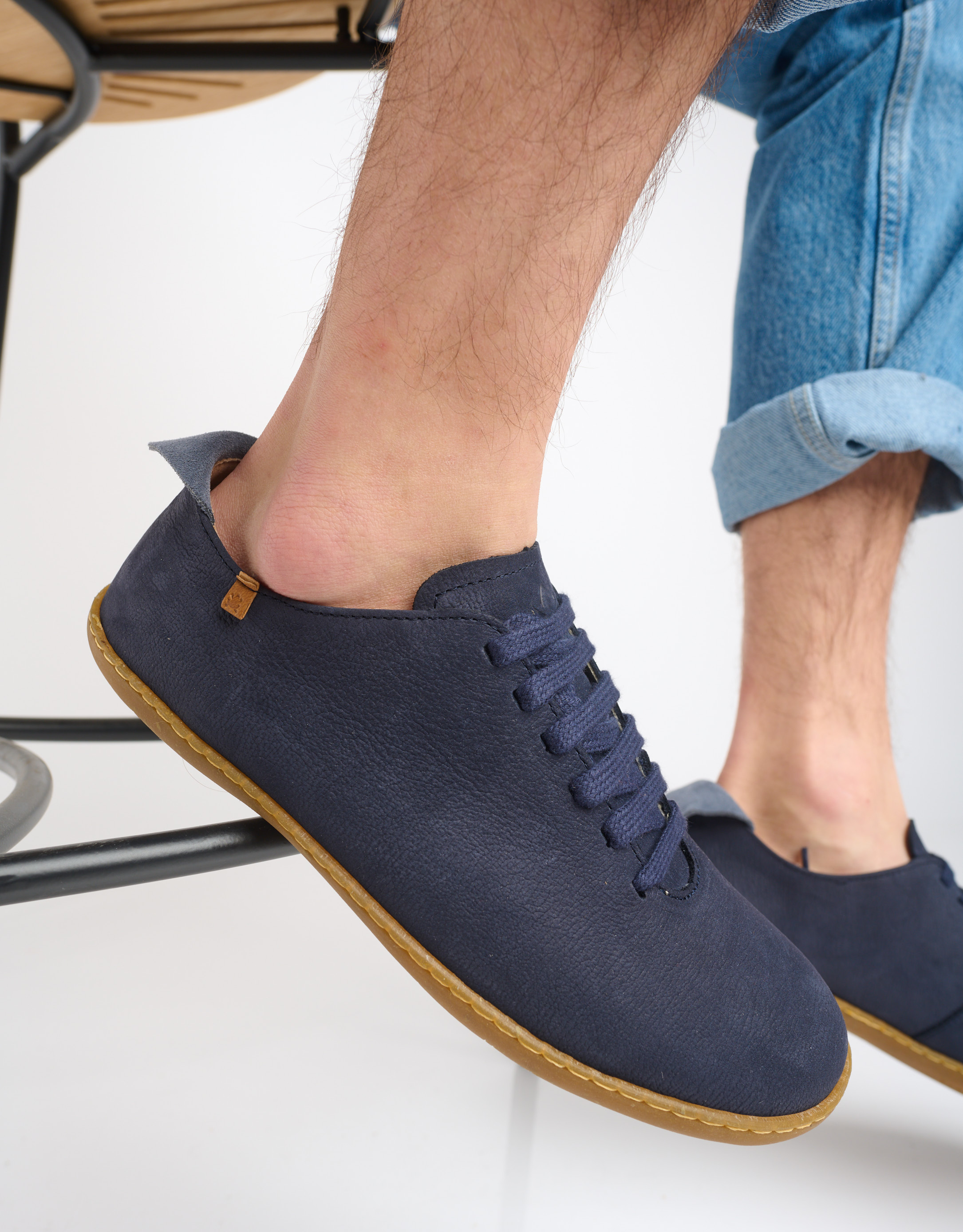 נעלי גברים - El Naturalista - נעליים עם שרוכים EL VIAJE - כחול3